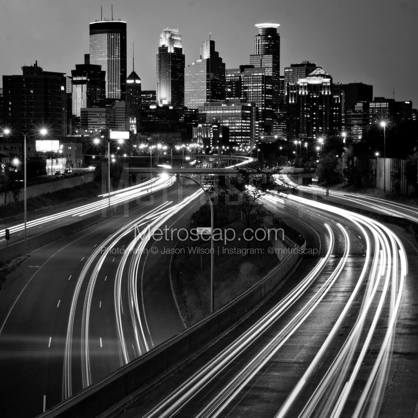 Minneapolis Black & White Landscape Photography