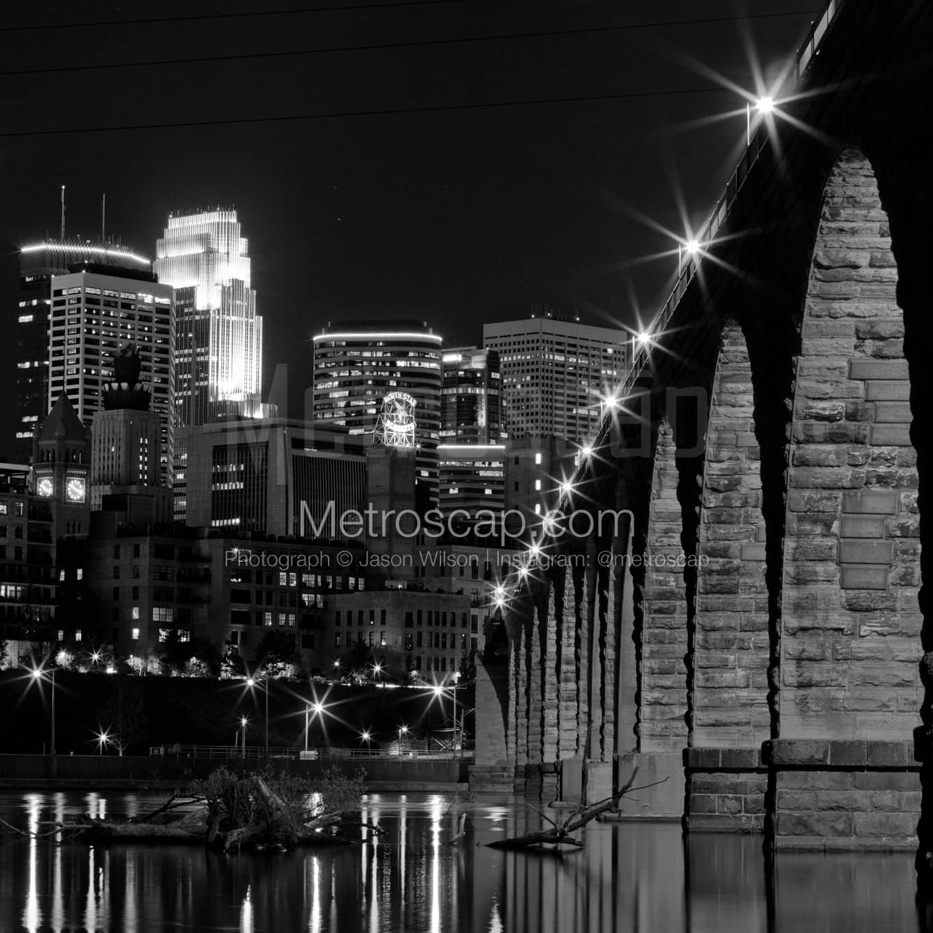 Minneapolis Black & White Landscape Photography