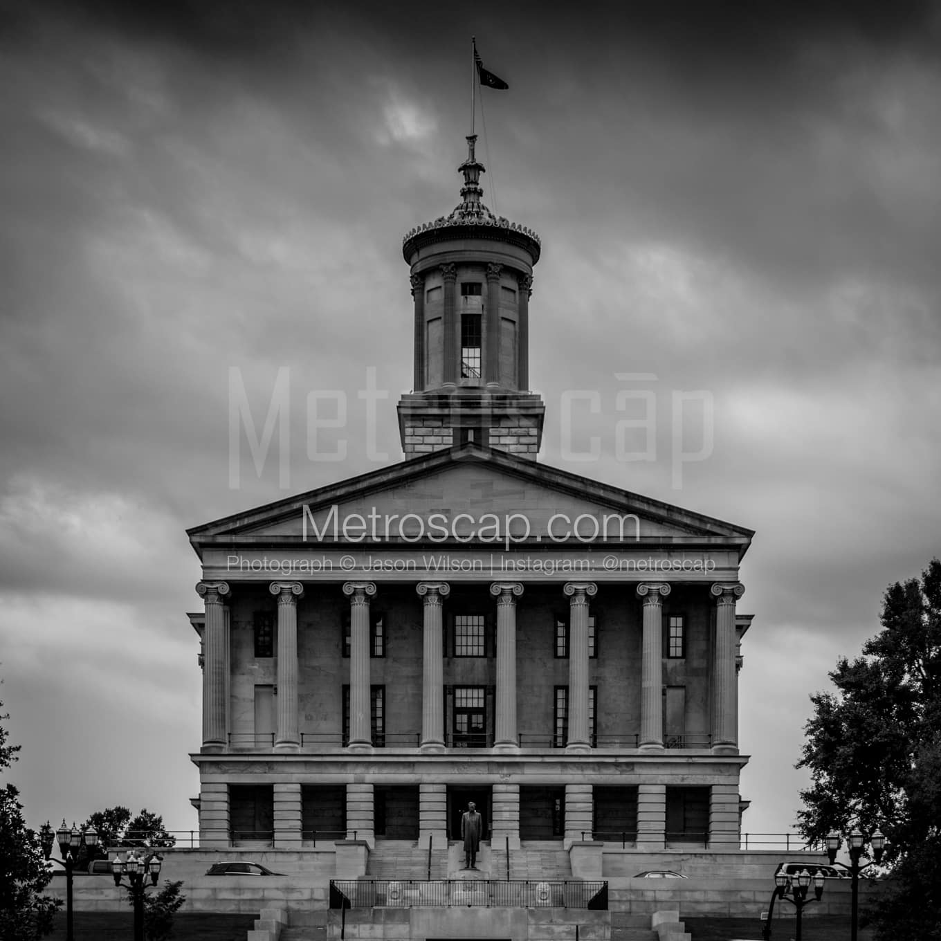 Nashville Black & White Landscape Photography