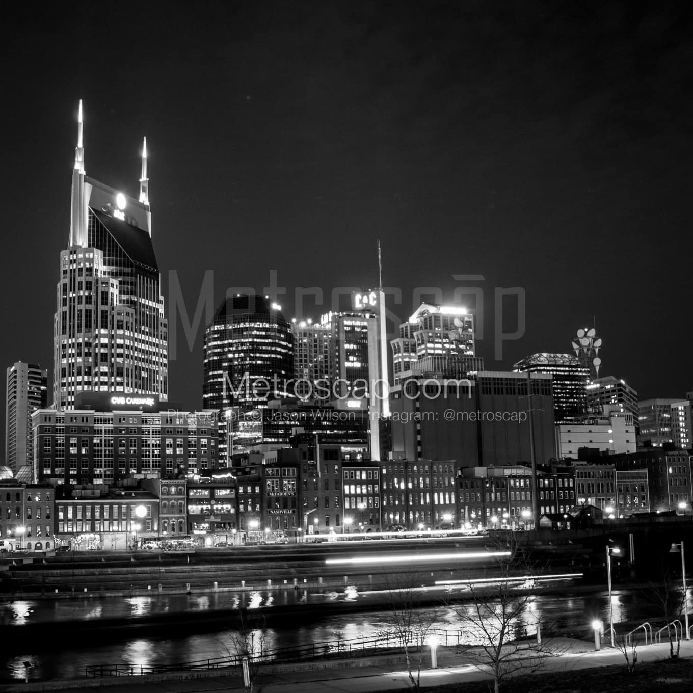 Nashville Black & White Landscape Photography