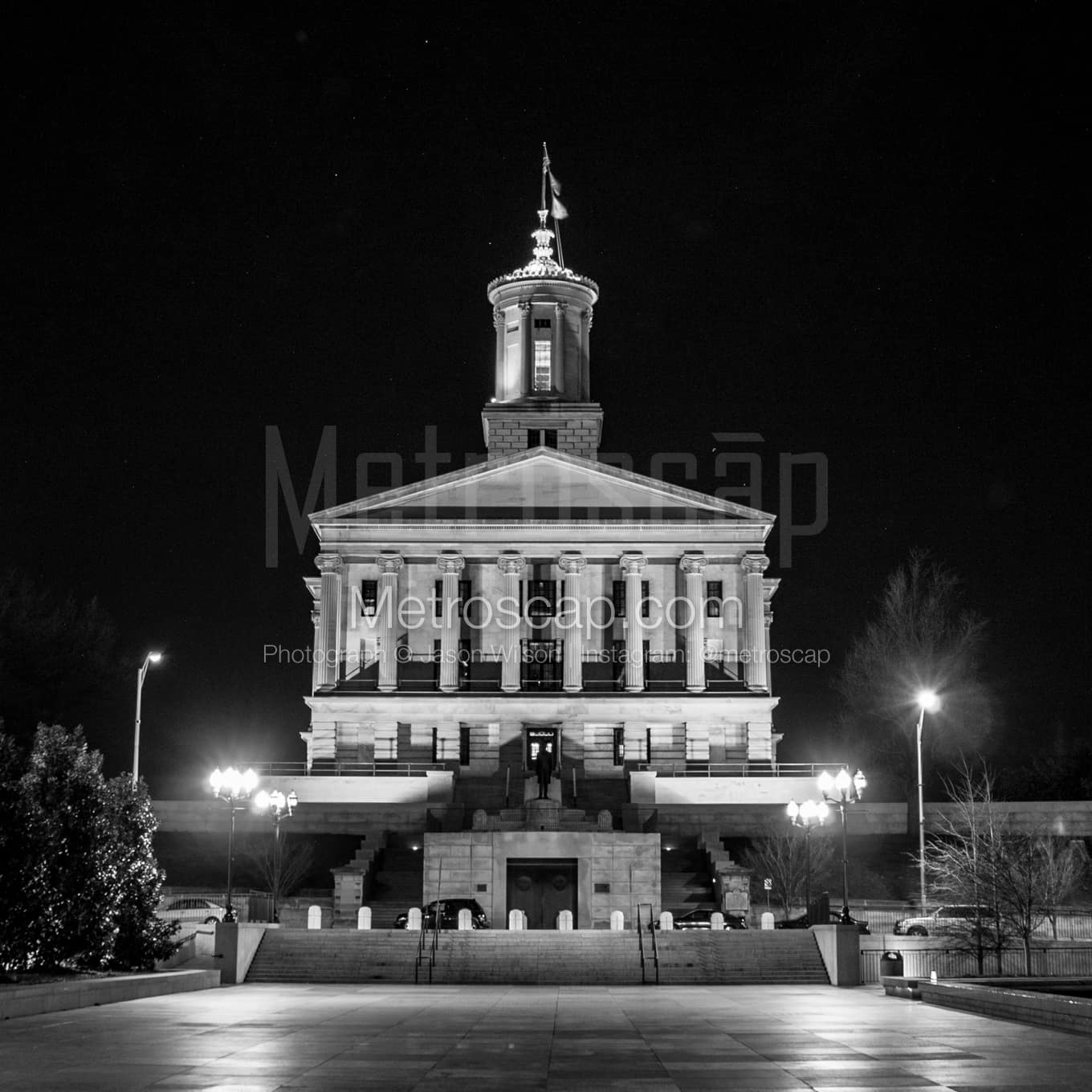 Nashville Black & White Landscape Photography