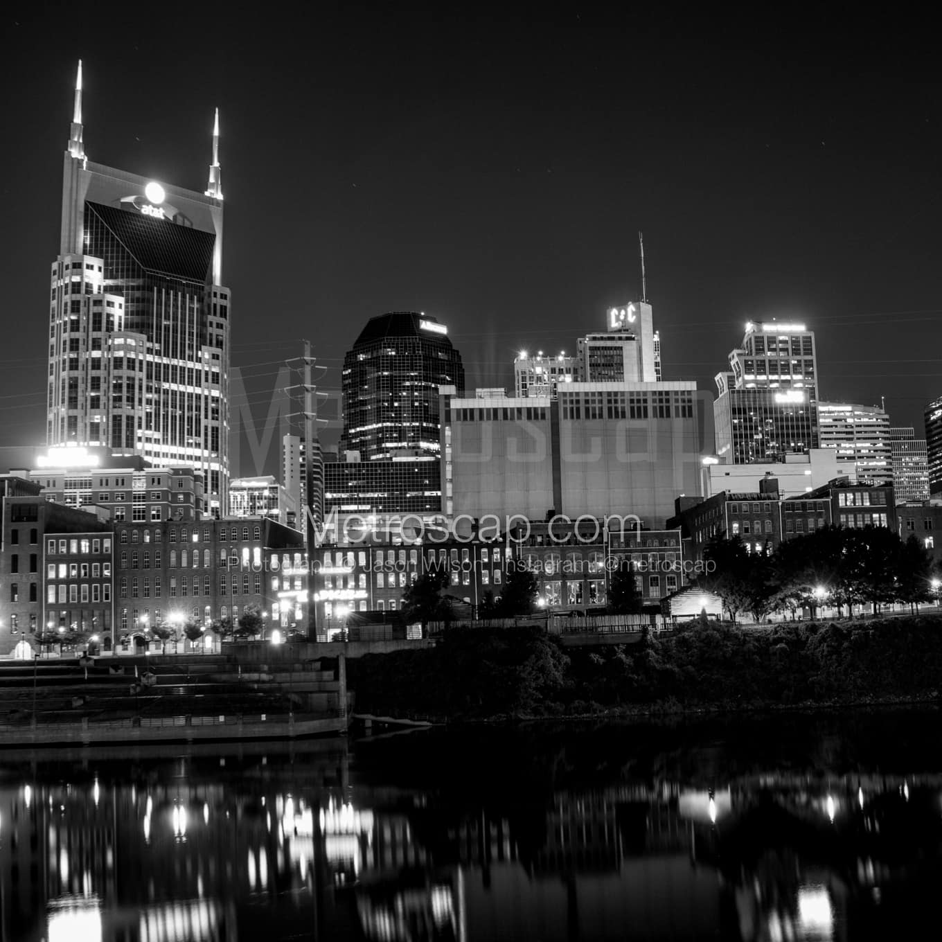 Nashville Black & White Landscape Photography