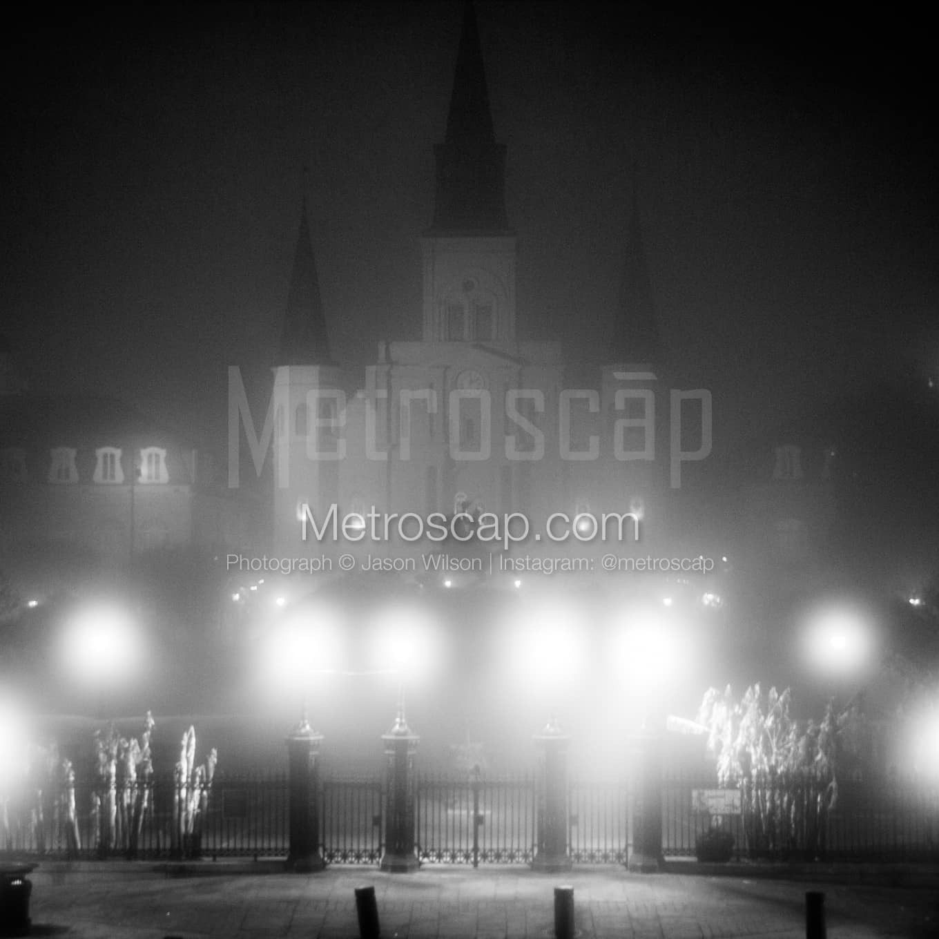 New Orleans Black & White Landscape Photography