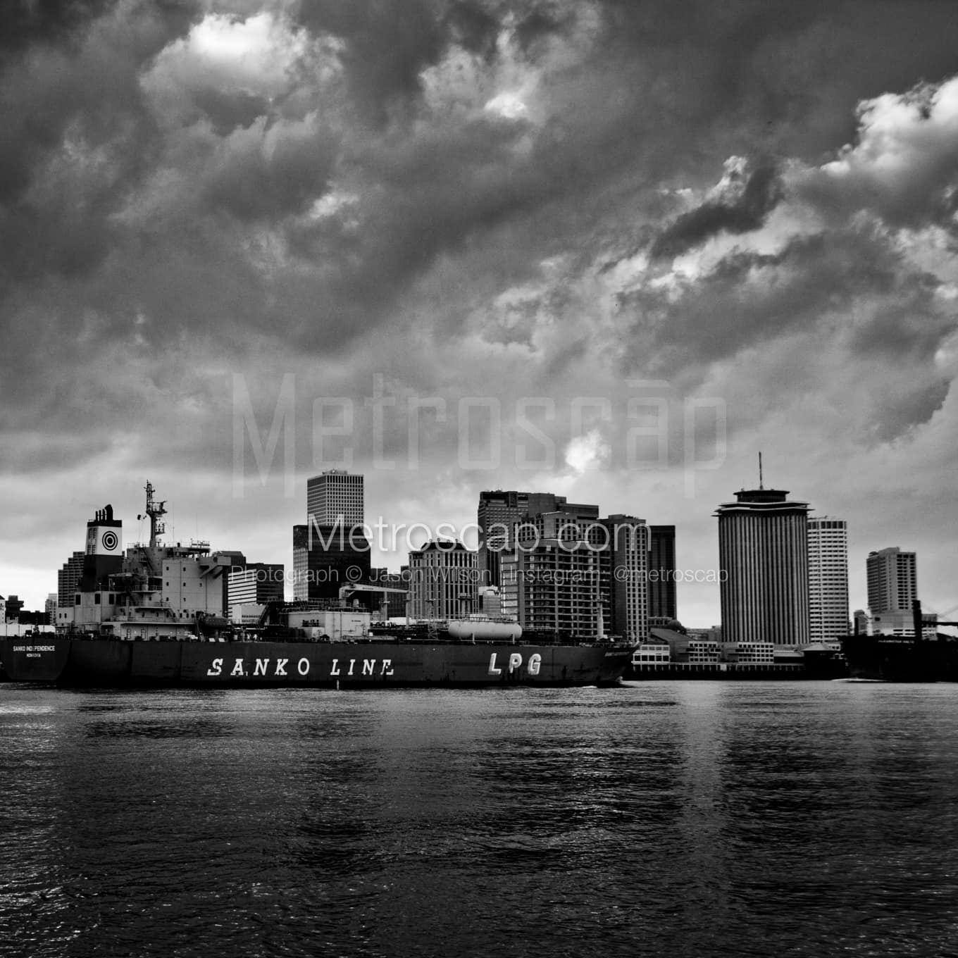 New Orleans Black & White Landscape Photography