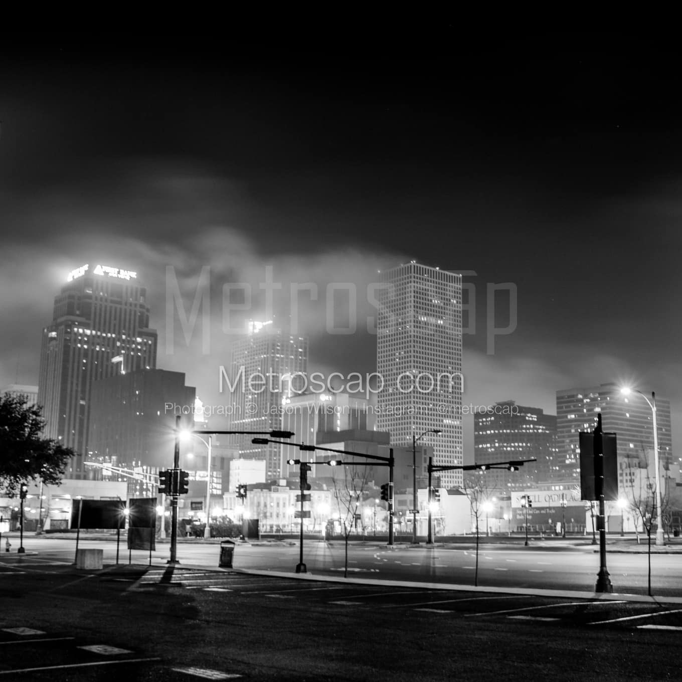 New Orleans Black & White Landscape Photography