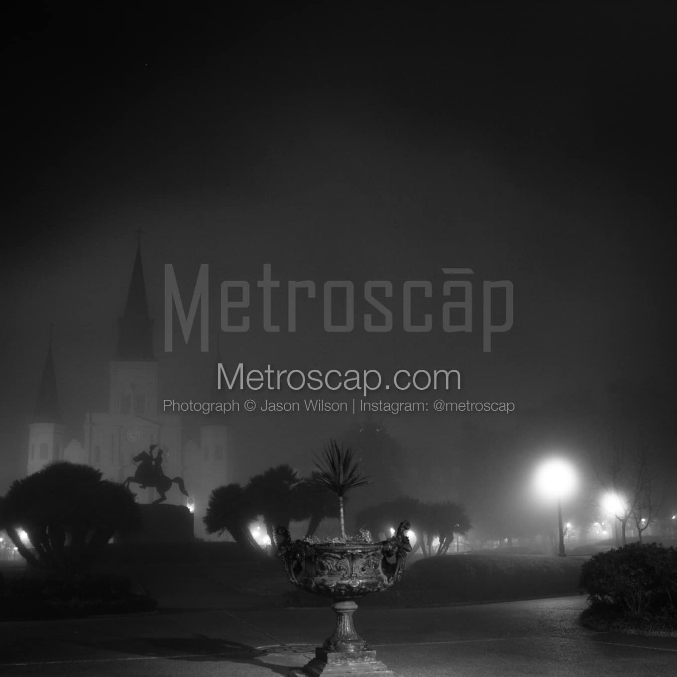 New Orleans Black & White Landscape Photography