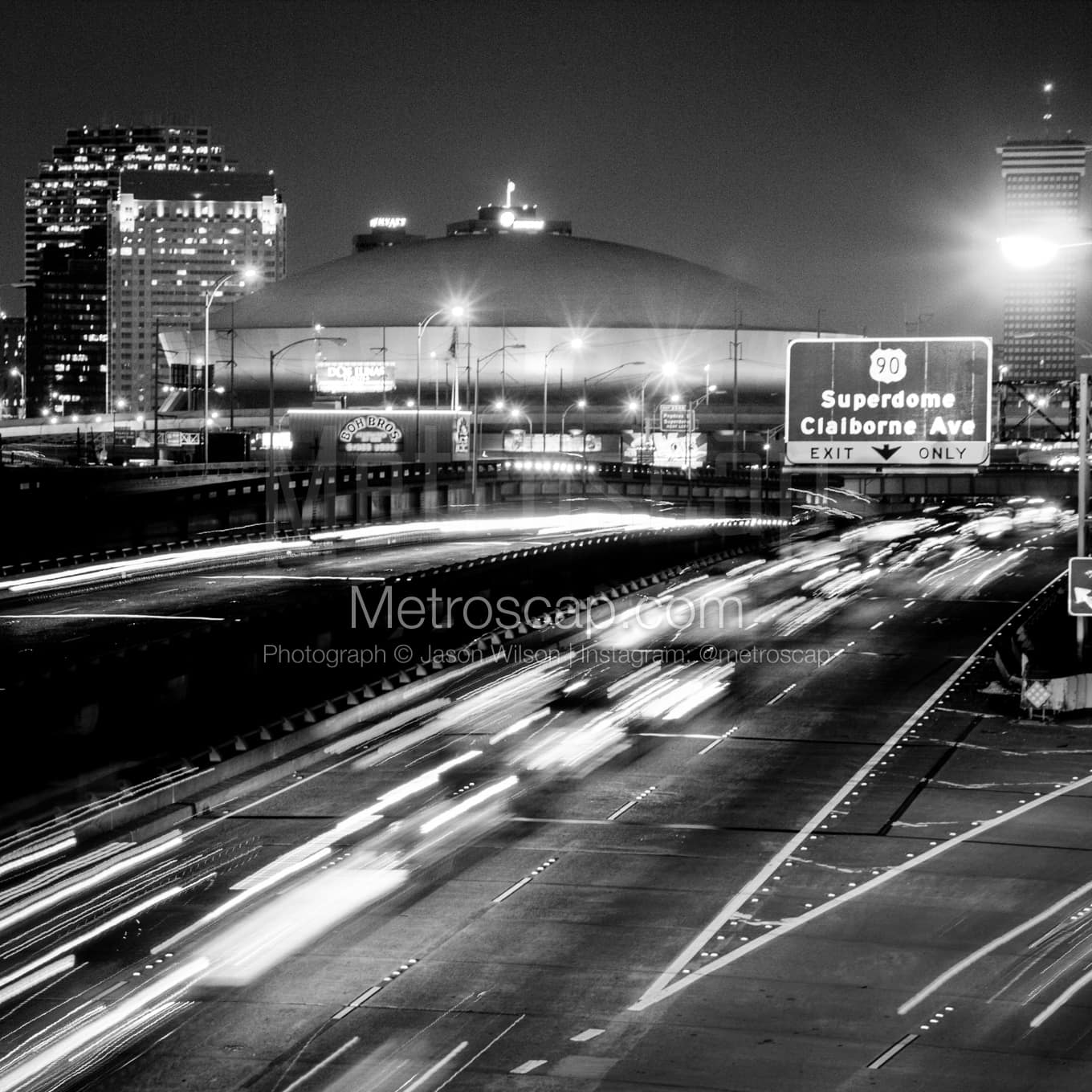 New Orleans Black & White Landscape Photography