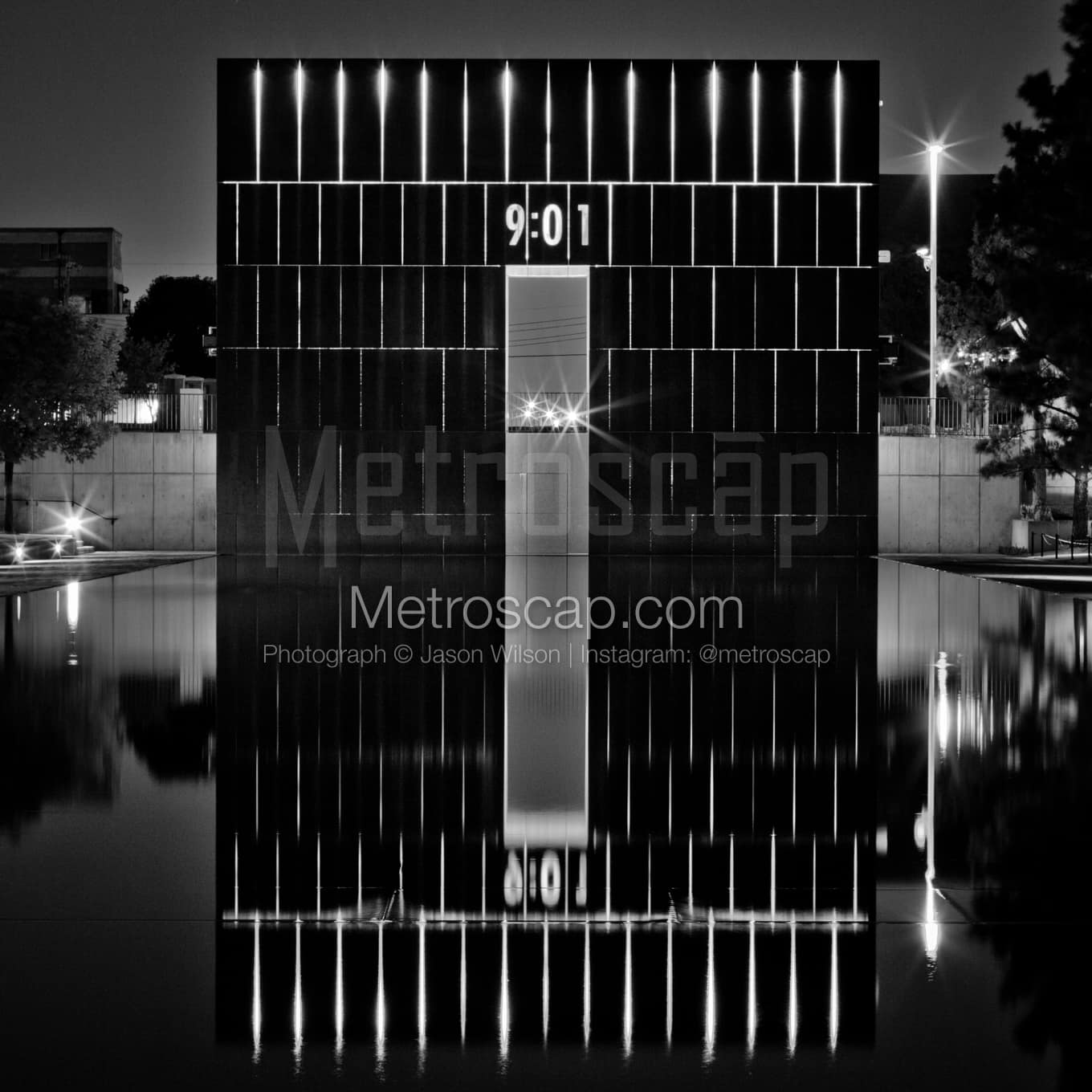Oklahoma City Black & White Landscape Photography