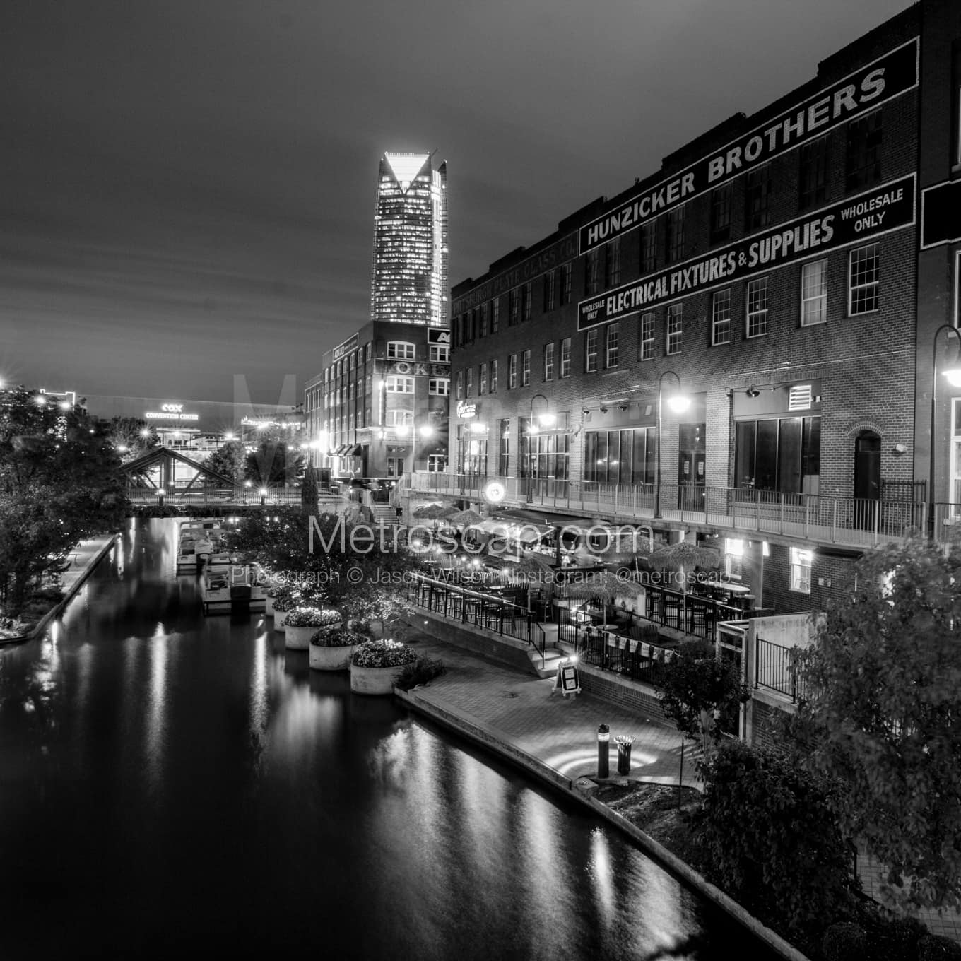 Oklahoma City Black & White Landscape Photography