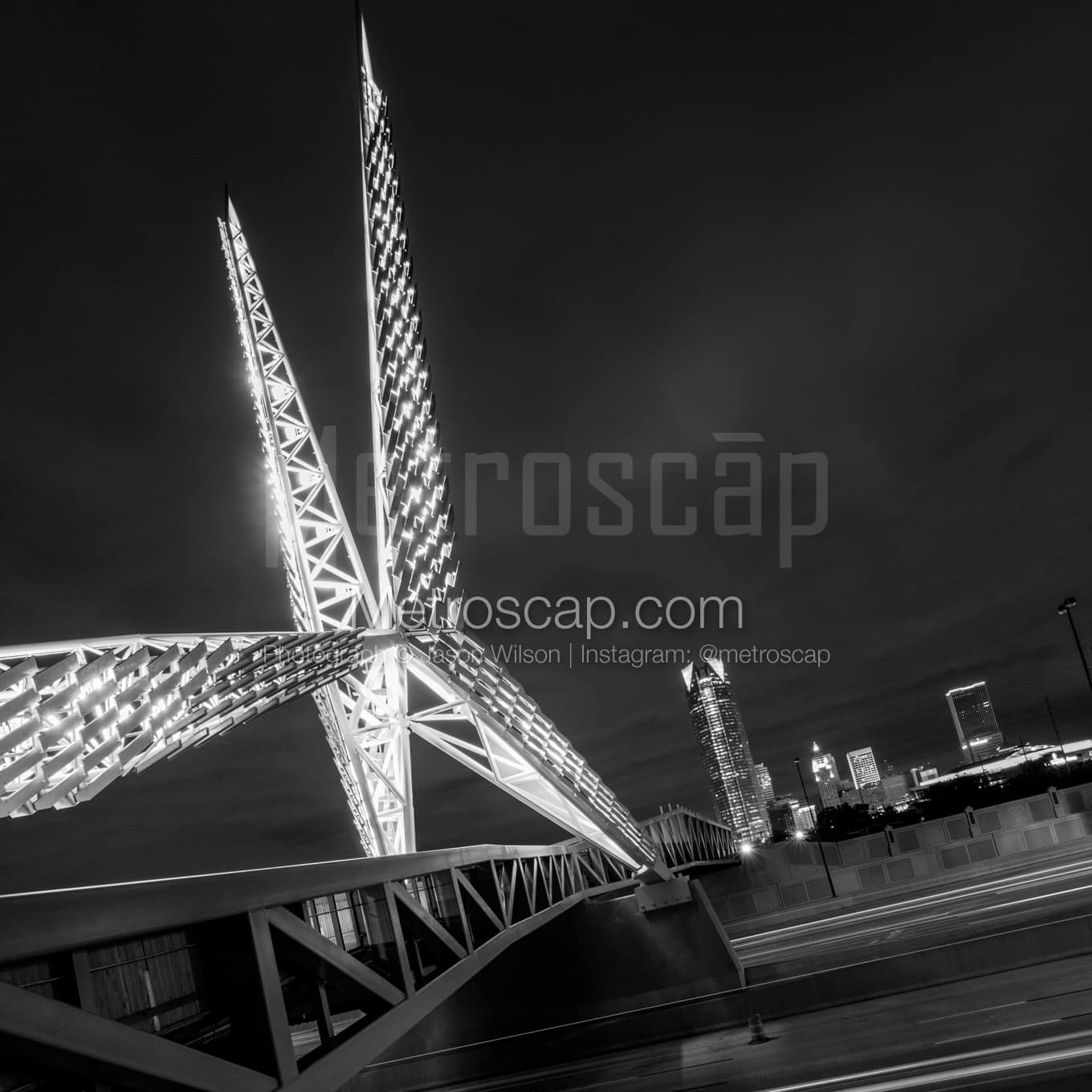 Oklahoma City Black & White Landscape Photography