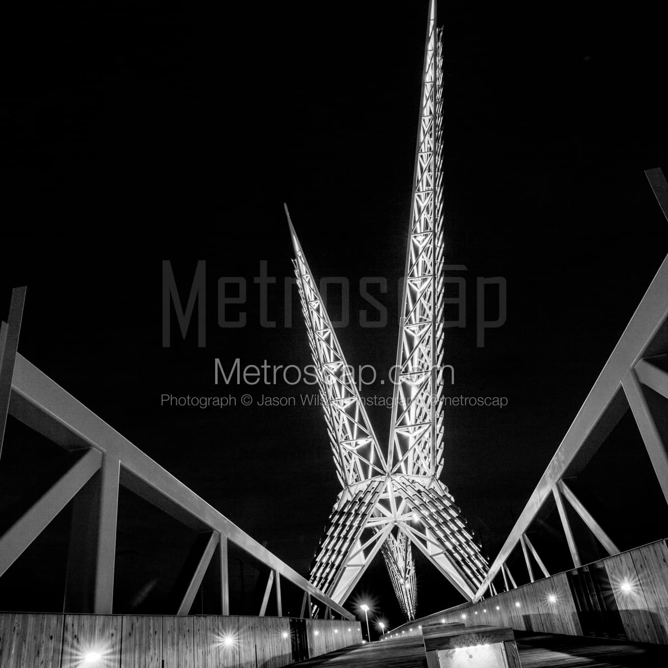 Oklahoma City Black & White Landscape Photography