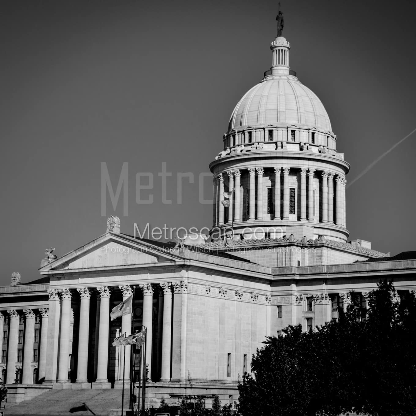 Oklahoma City Black & White Landscape Photography