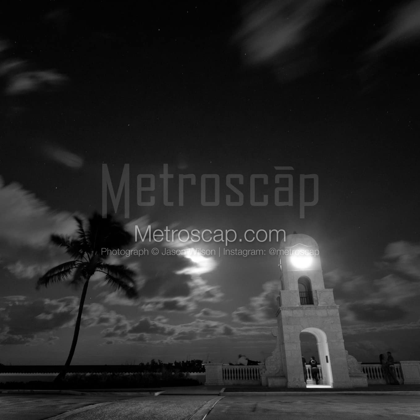 Palm Beach Black & White Landscape Photography
