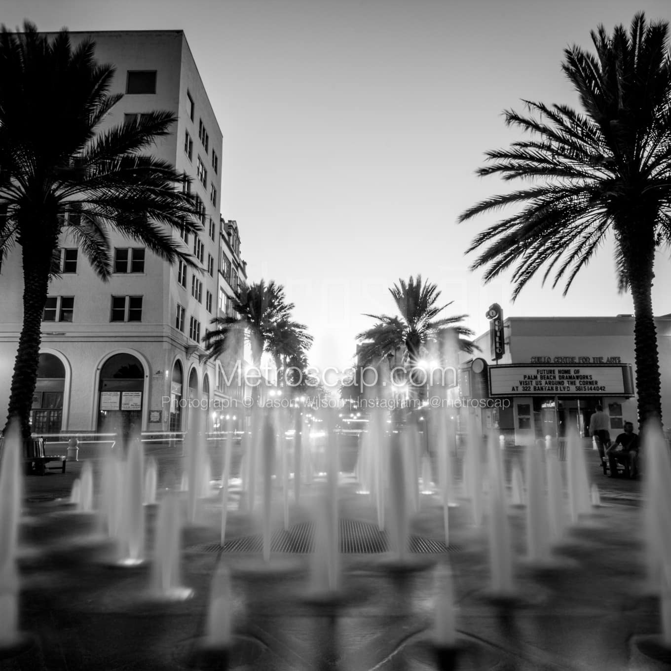 Palm Beach Black & White Landscape Photography