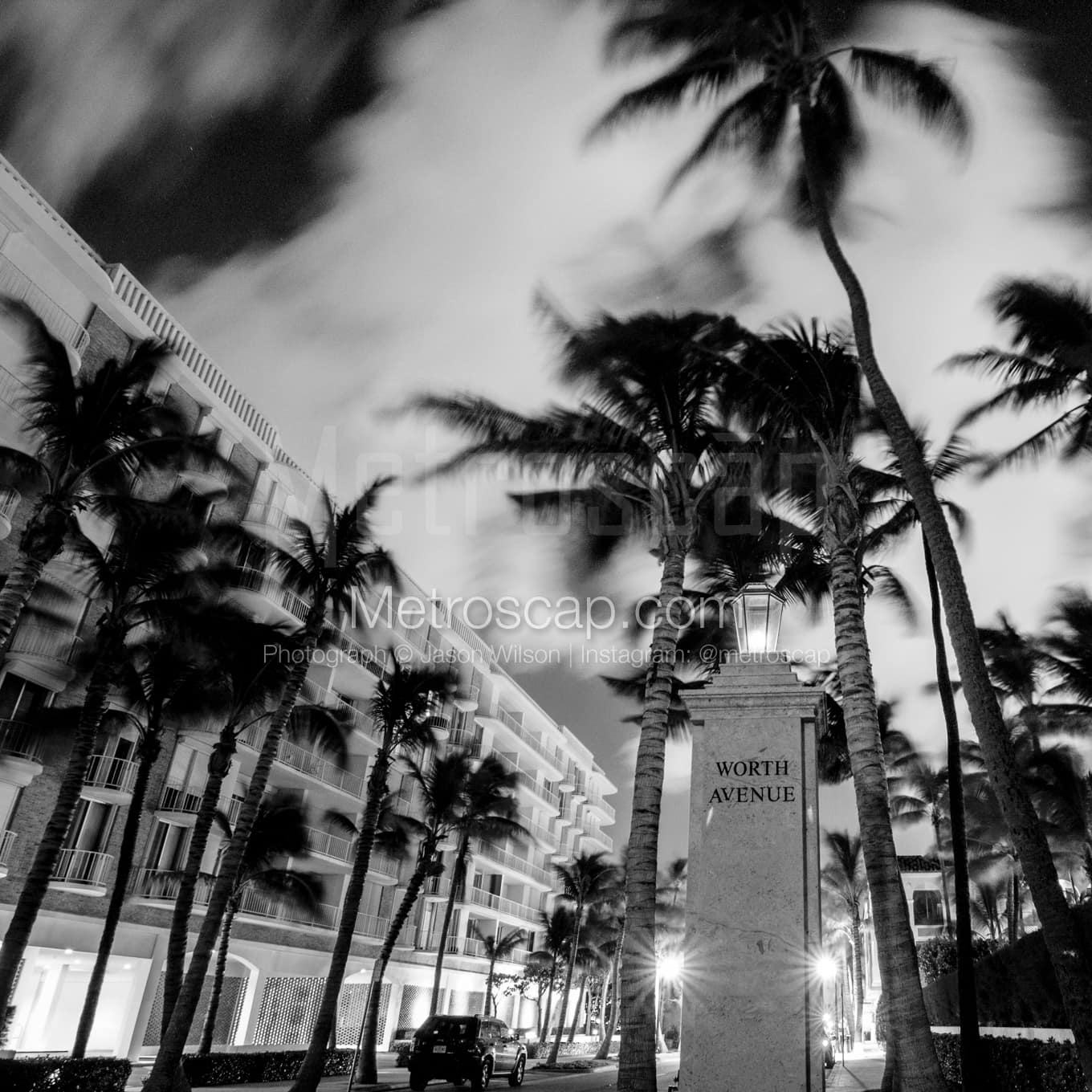 Palm Beach Black & White Landscape Photography