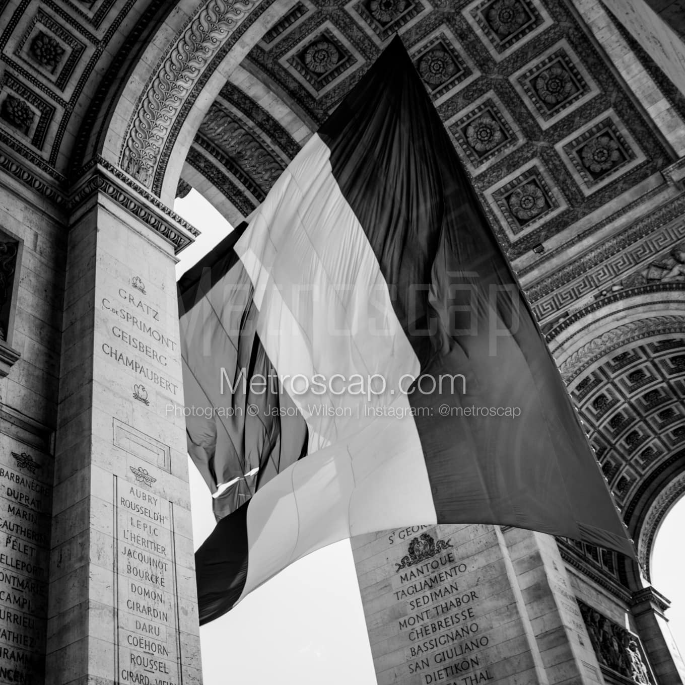 Paris Black & White Landscape Photography