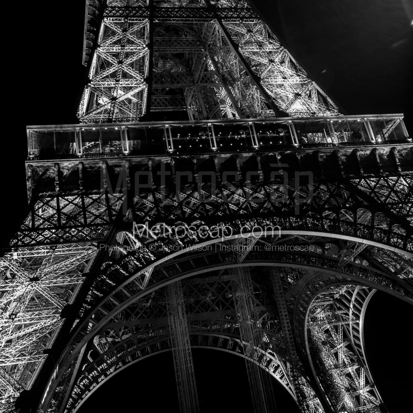 Paris Black & White Landscape Photography