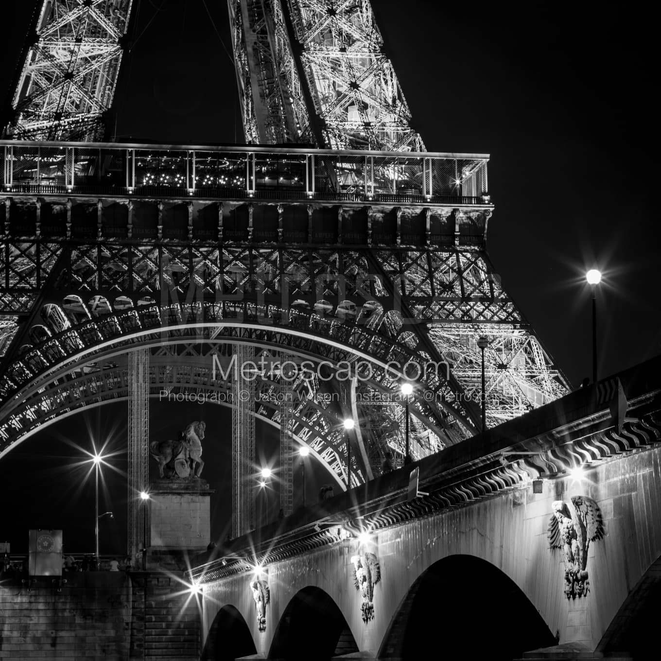 Paris Black & White Landscape Photography