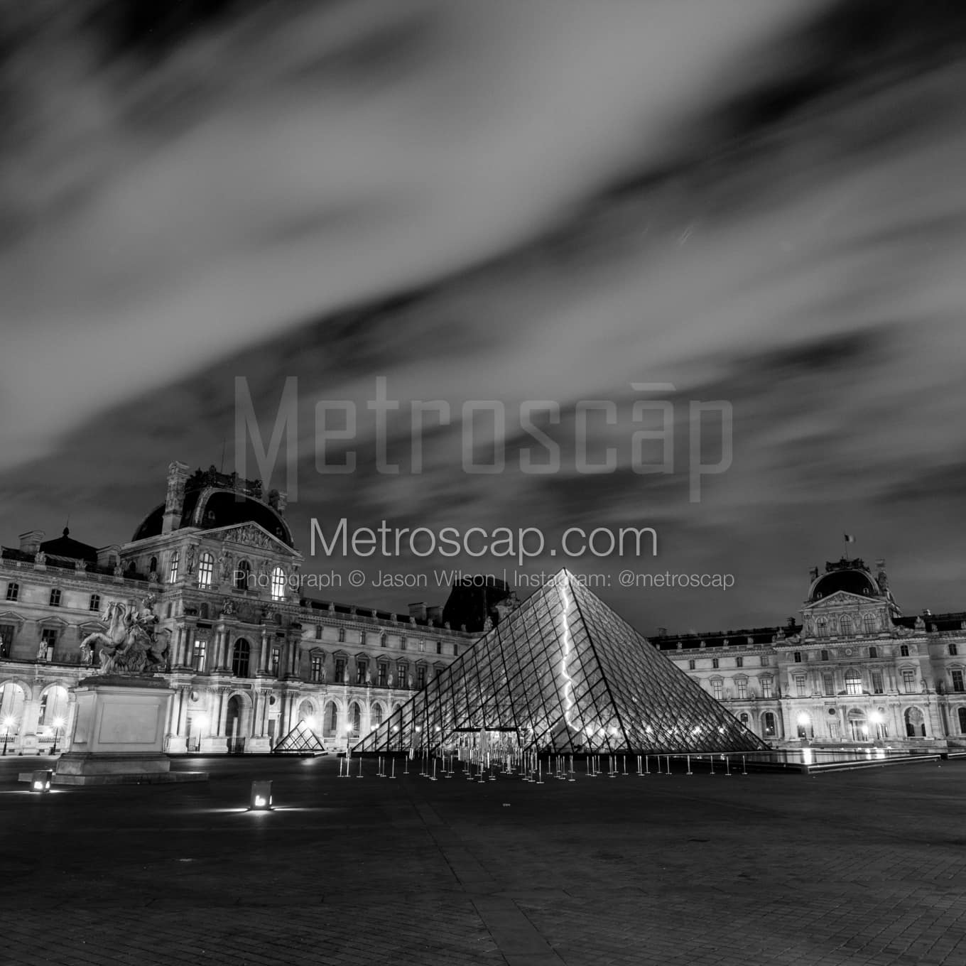 Paris Black & White Landscape Photography