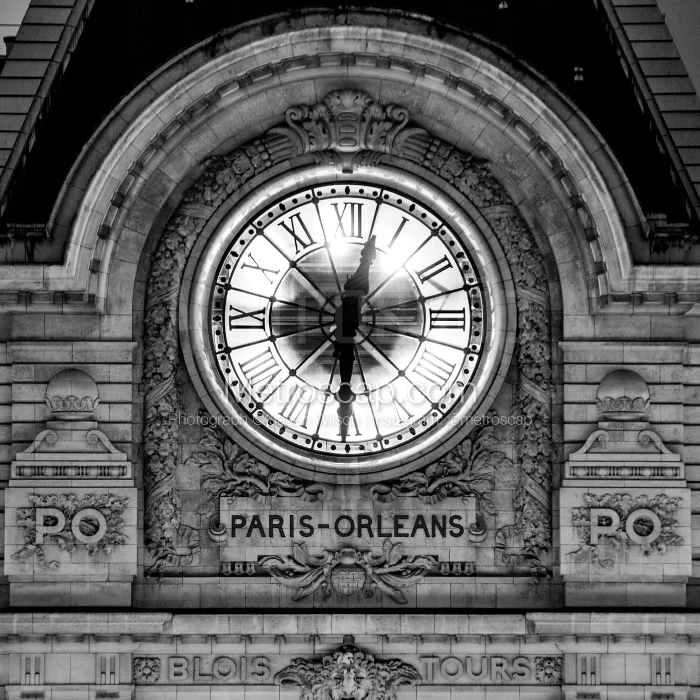 Paris Black & White Landscape Photography