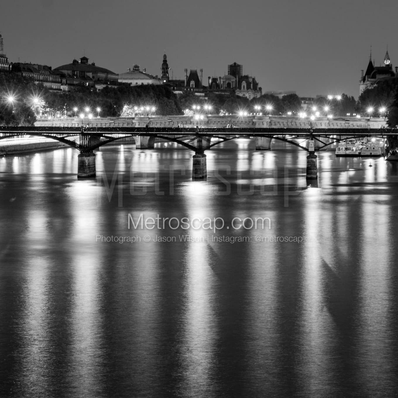 Paris Black & White Landscape Photography