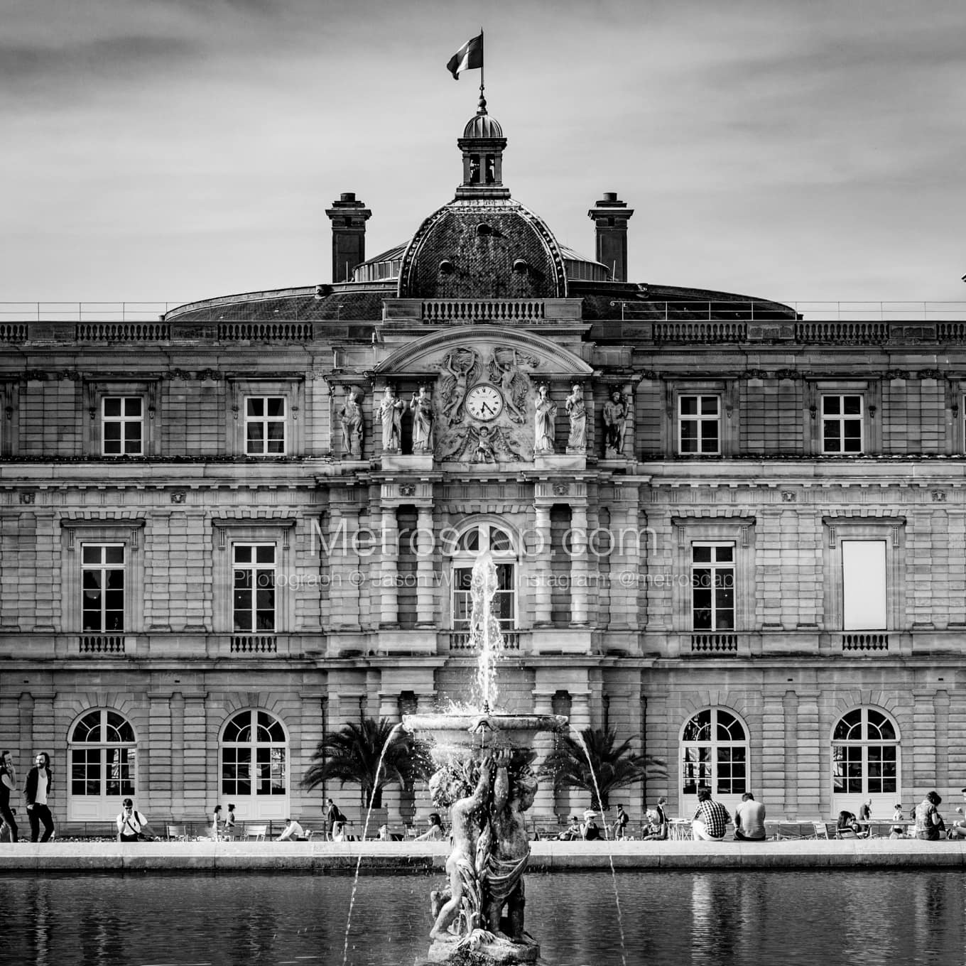 Paris Black & White Landscape Photography