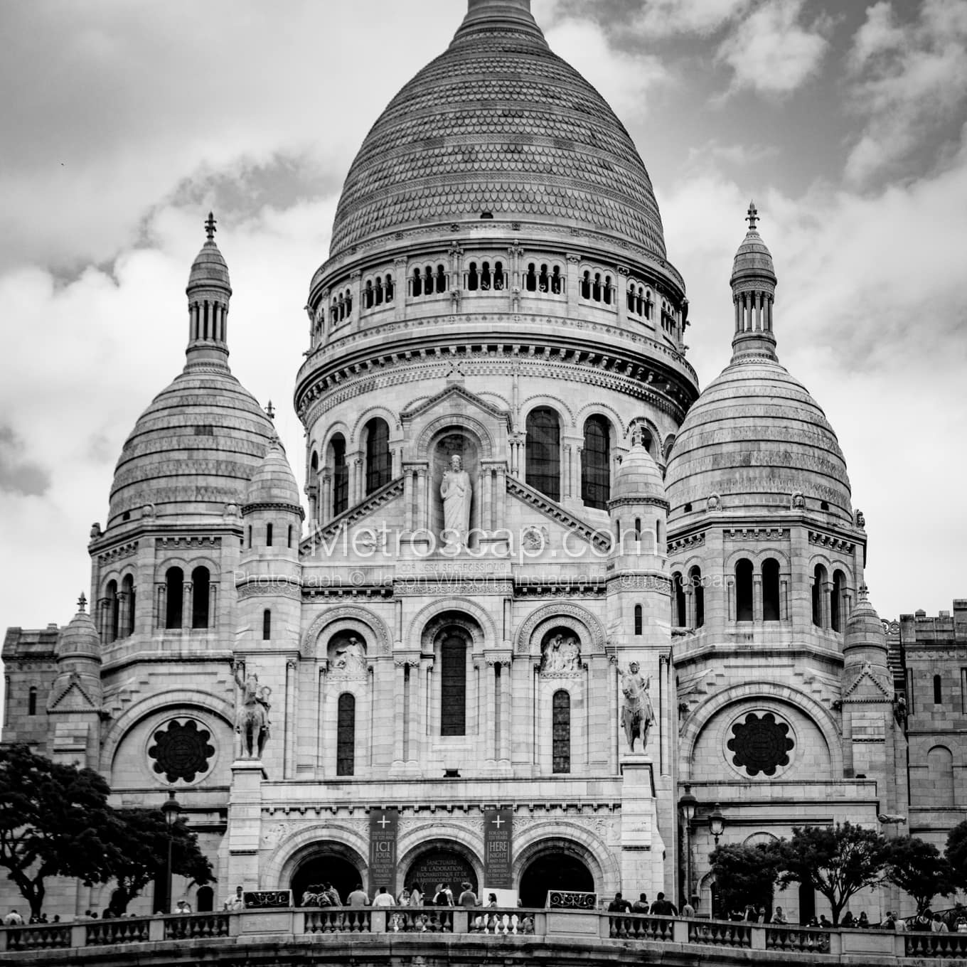 Paris Black & White Landscape Photography