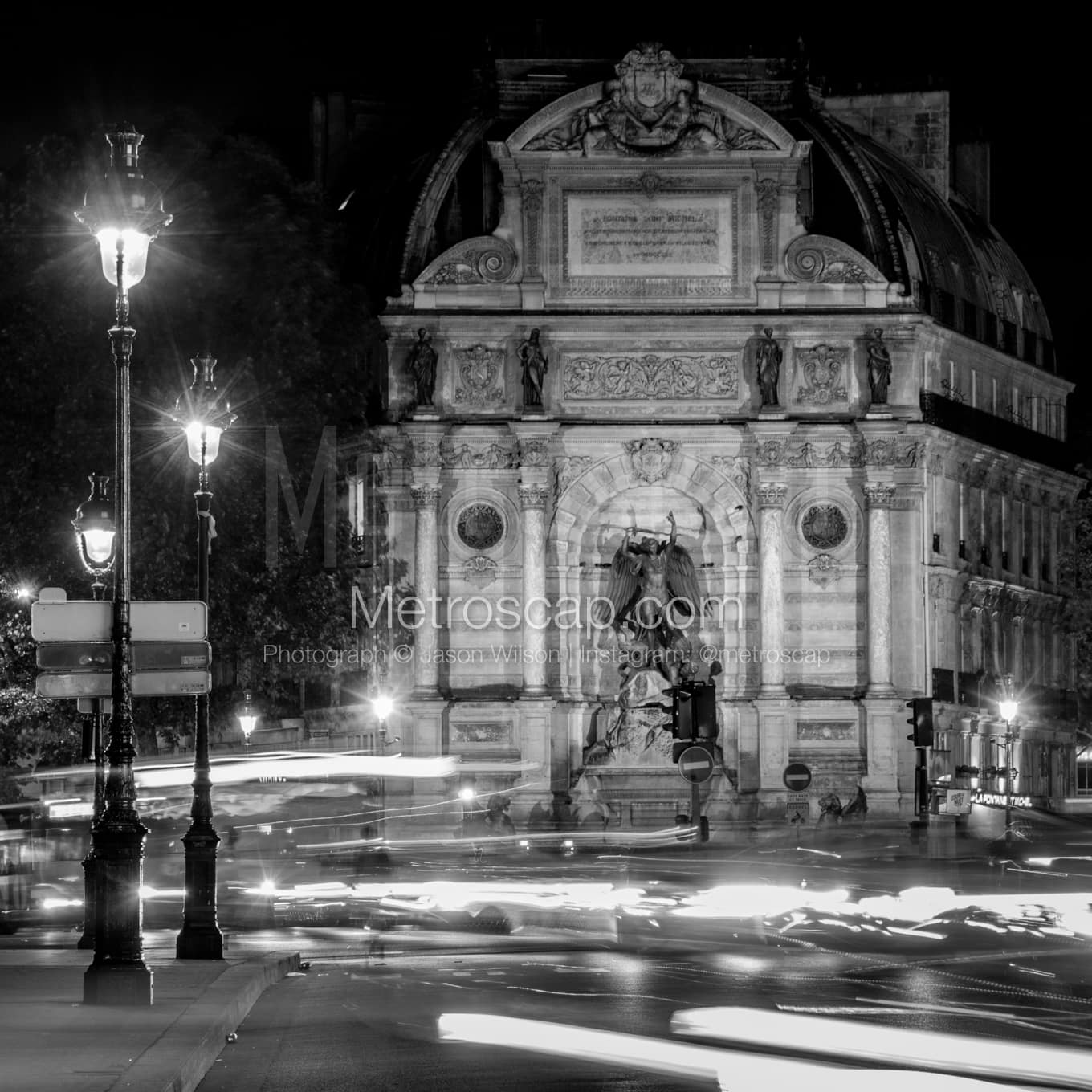 Paris Black & White Landscape Photography