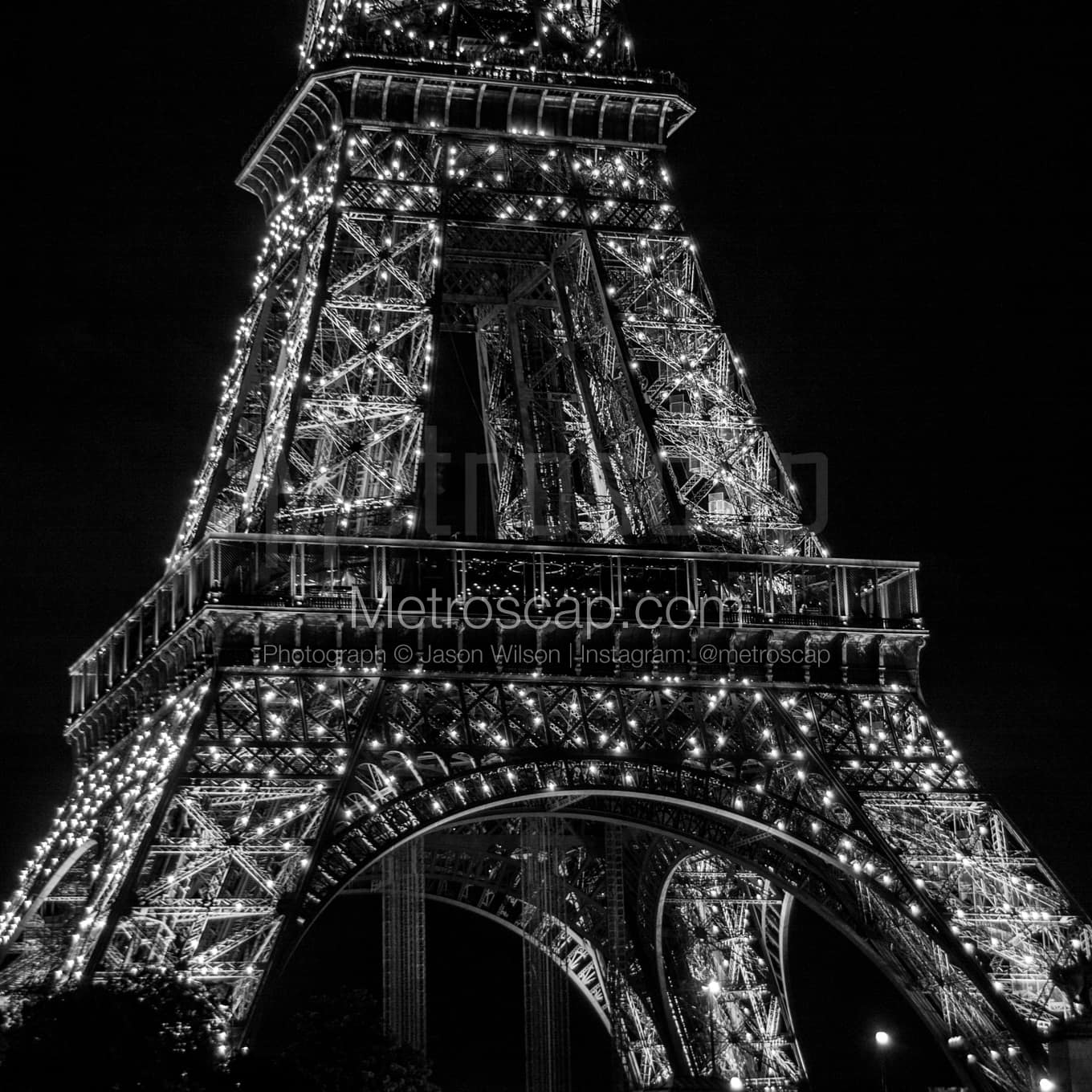 Paris Black & White Landscape Photography