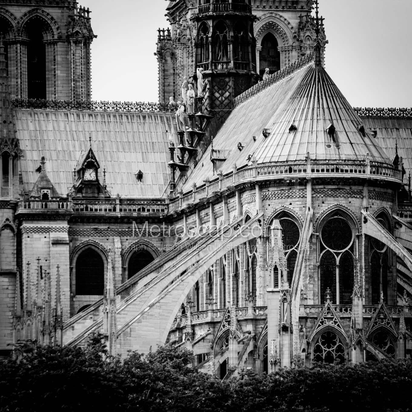 Paris Black & White Landscape Photography