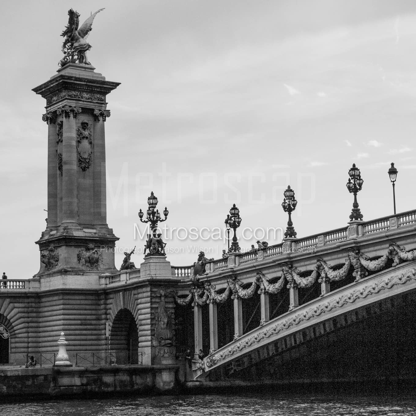 Paris Black & White Landscape Photography