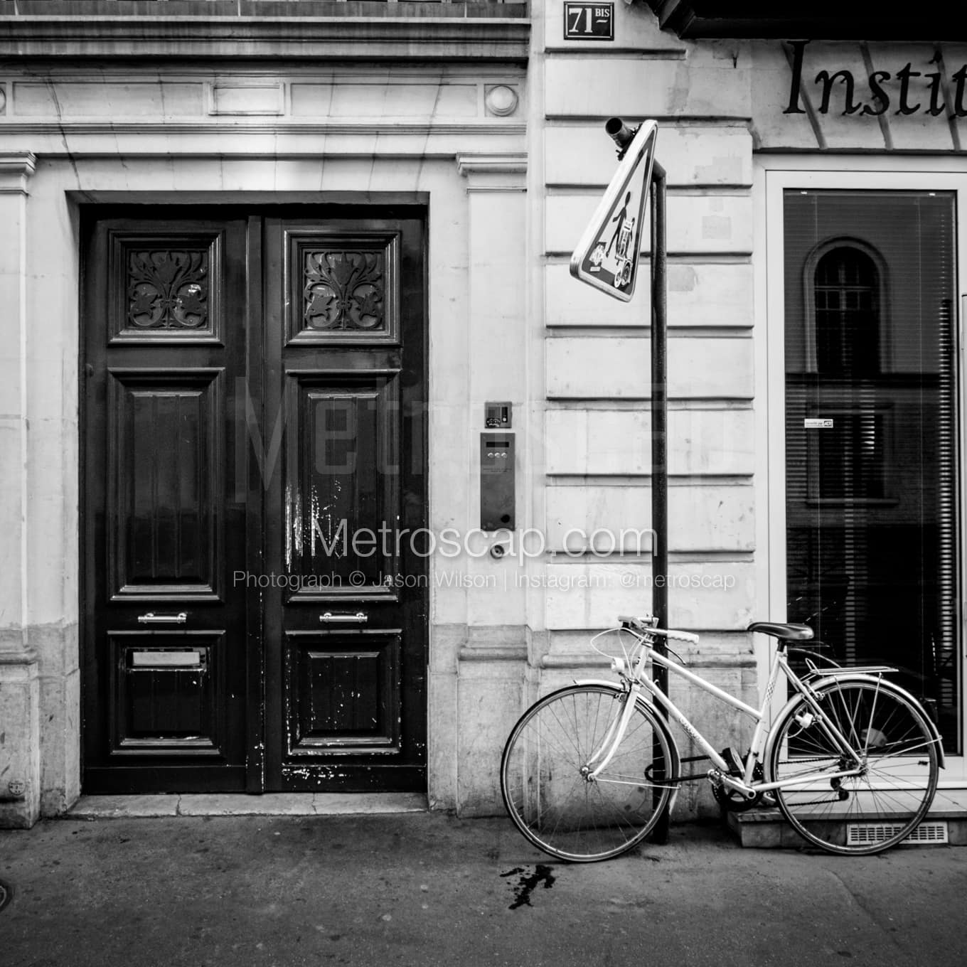 Paris Black & White Landscape Photography