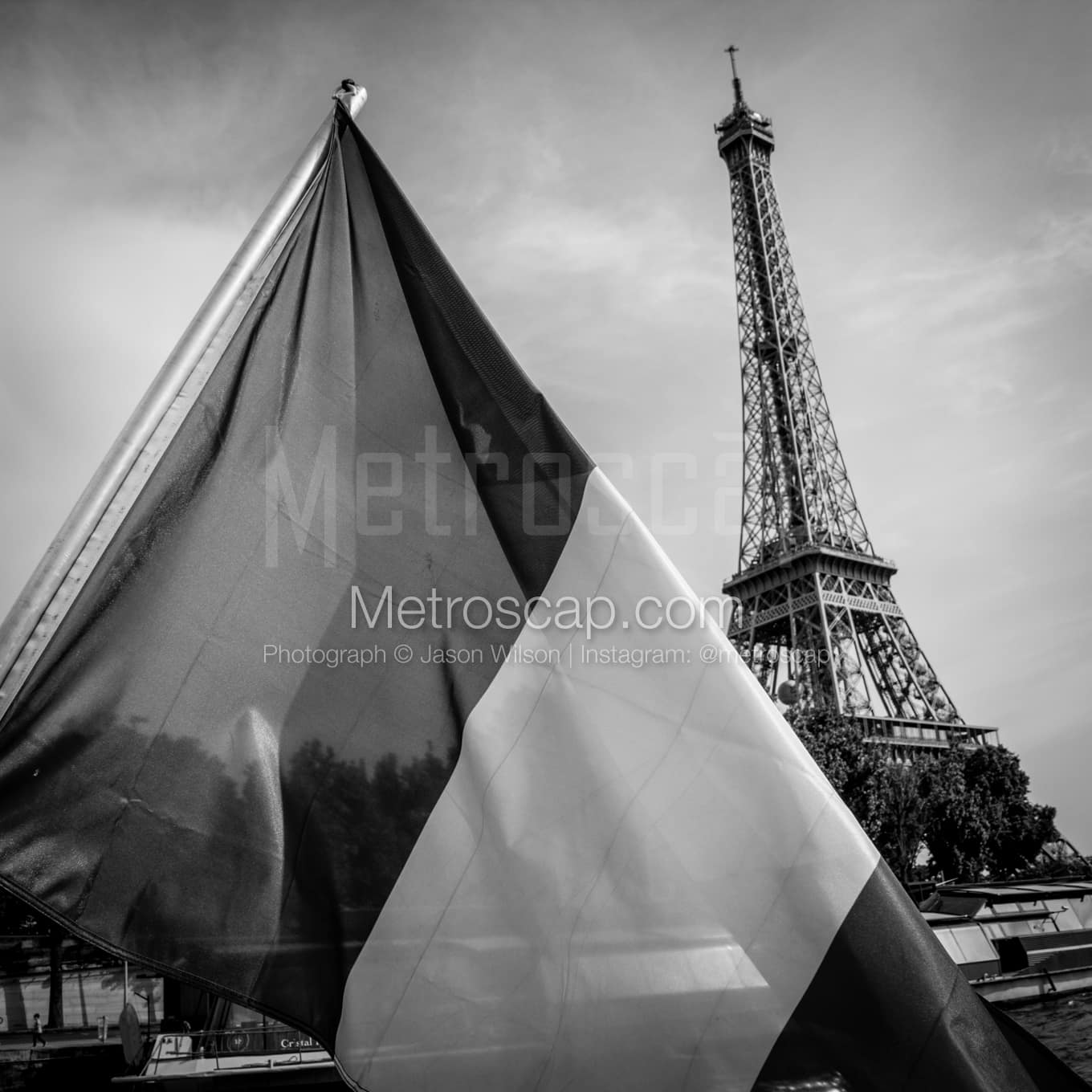 Paris Black & White Landscape Photography