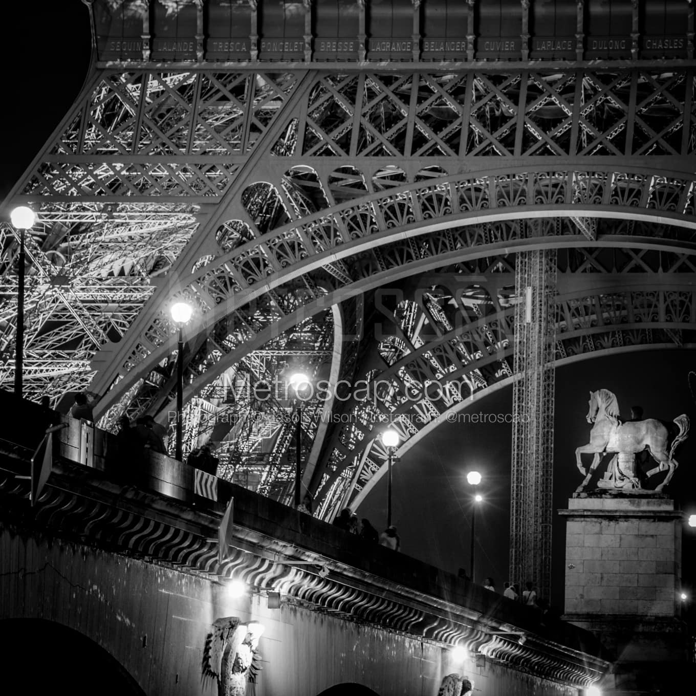 Paris Black & White Landscape Photography