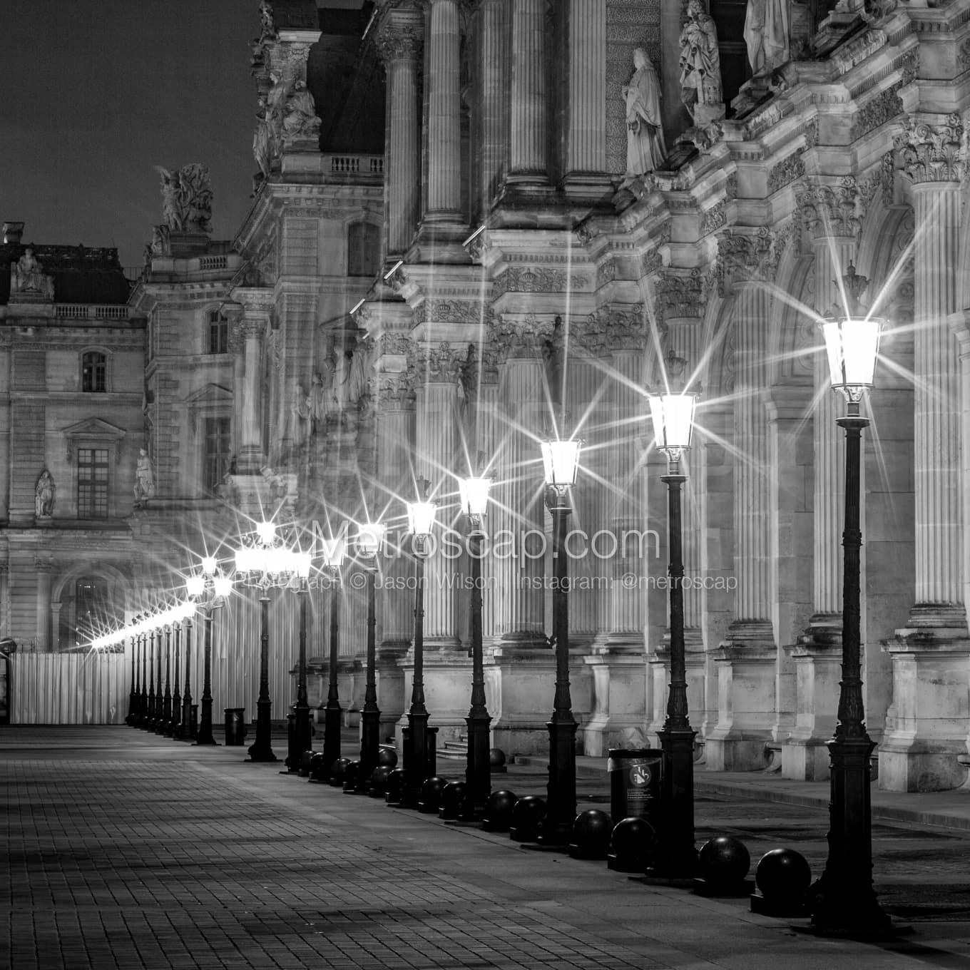 Paris Black & White Landscape Photography