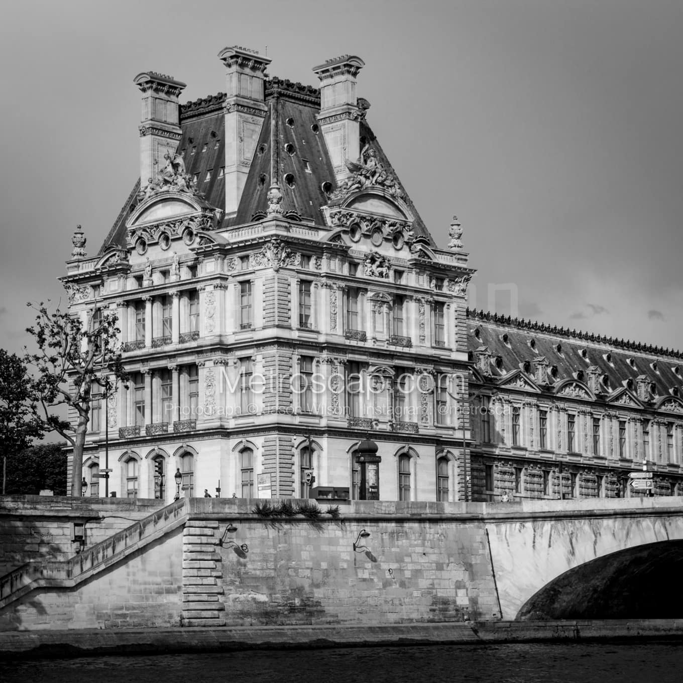 Paris Black & White Landscape Photography