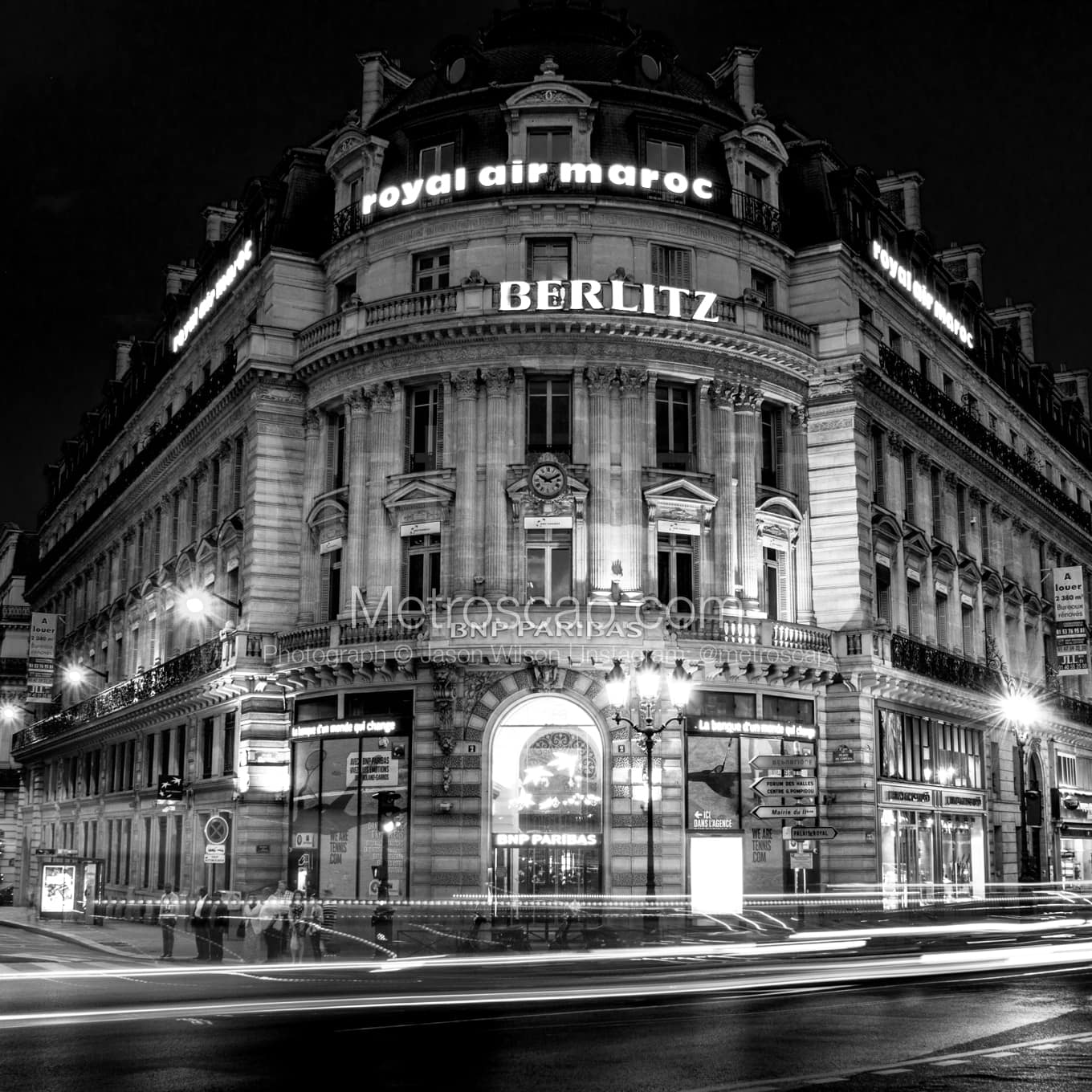 Paris Black & White Landscape Photography