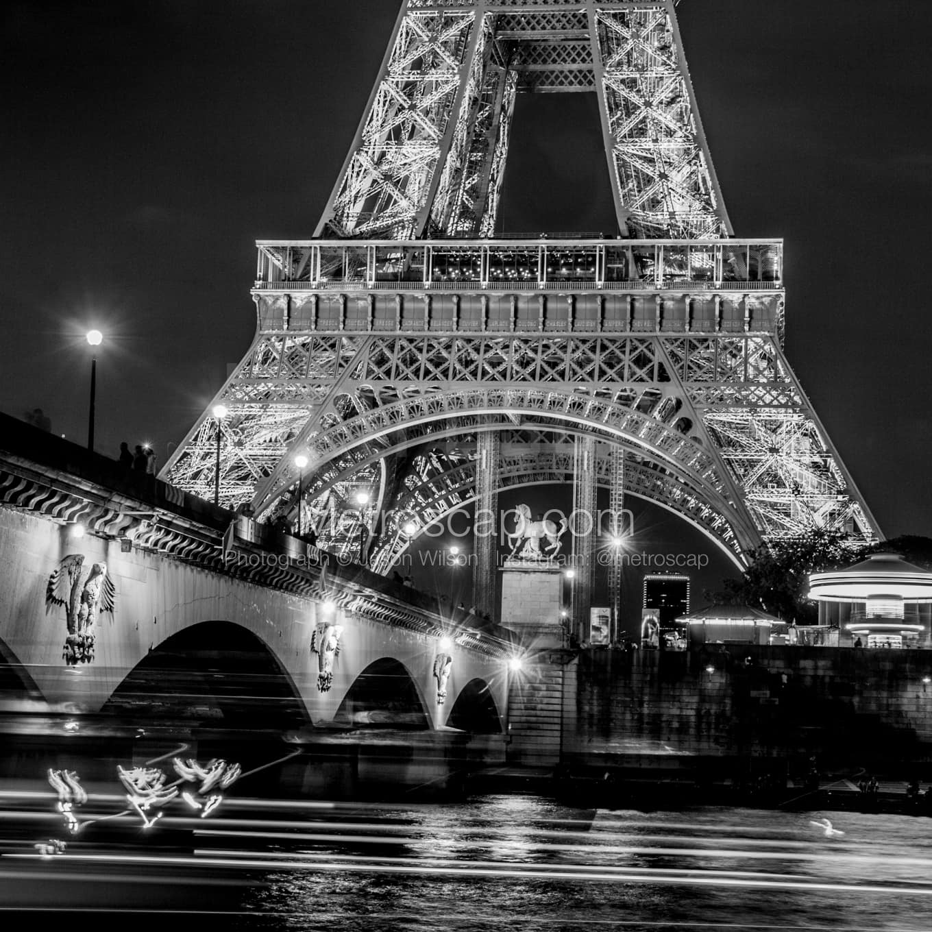 Paris Black & White Landscape Photography