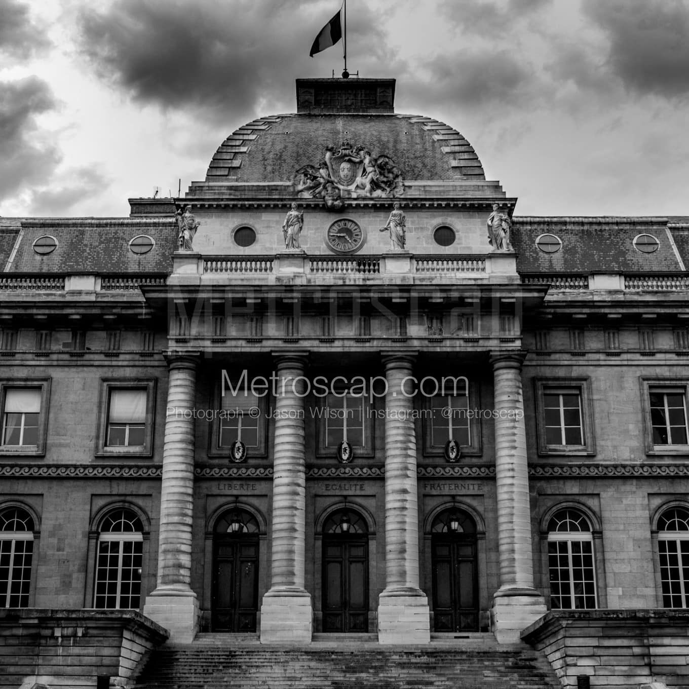 Paris Black & White Landscape Photography