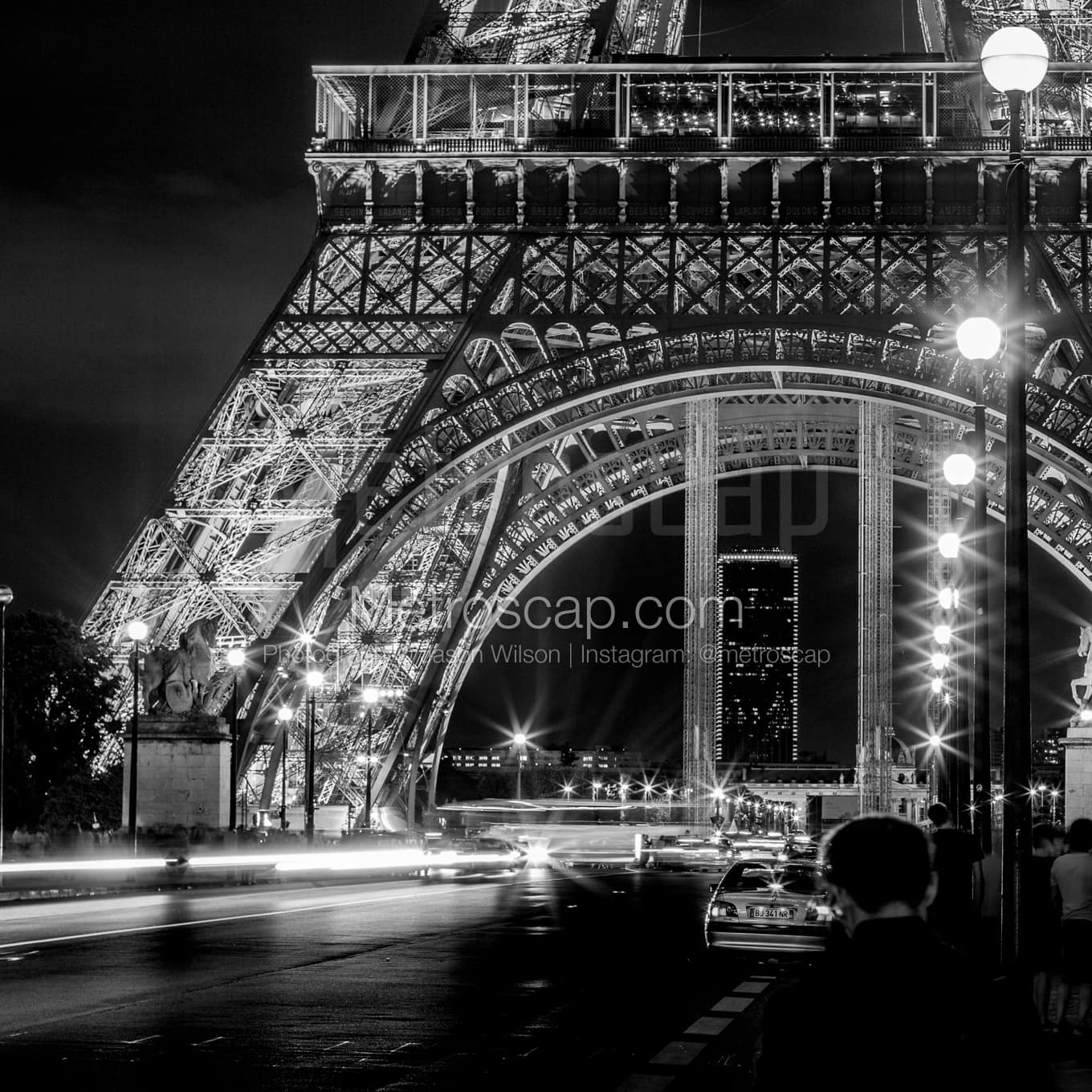 Paris Black & White Landscape Photography