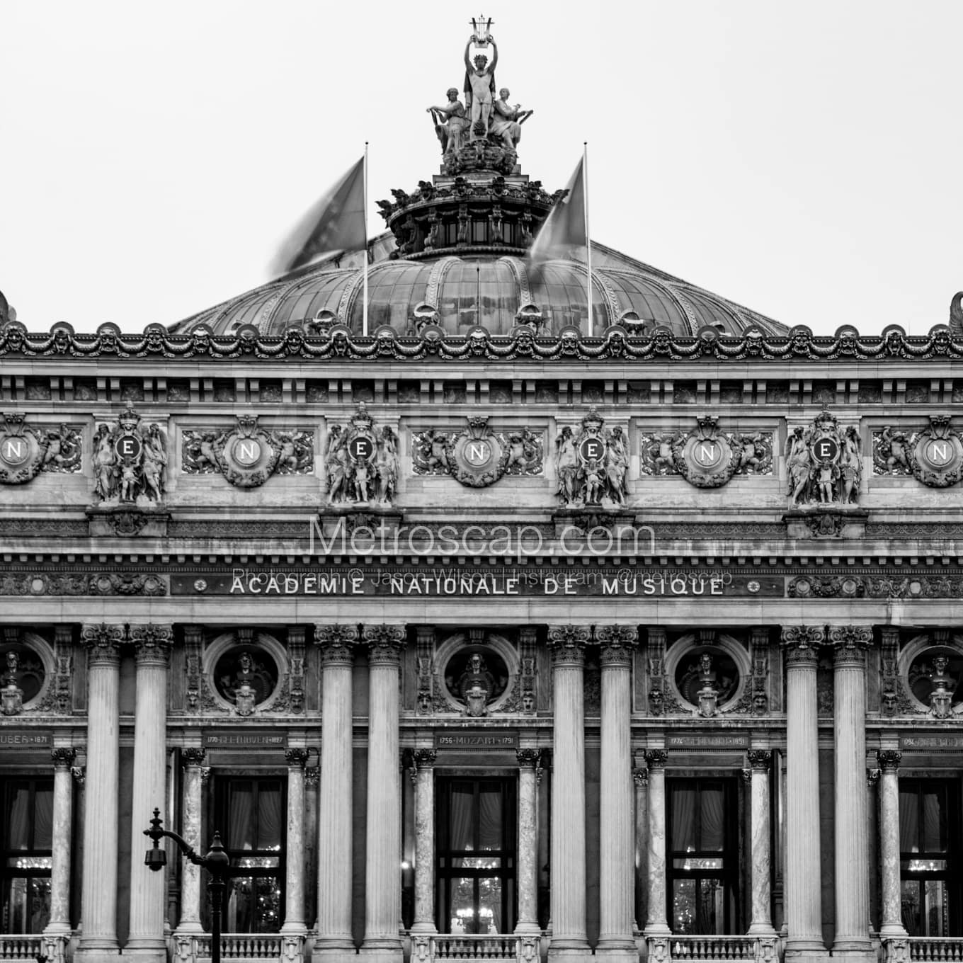 Paris Black & White Landscape Photography