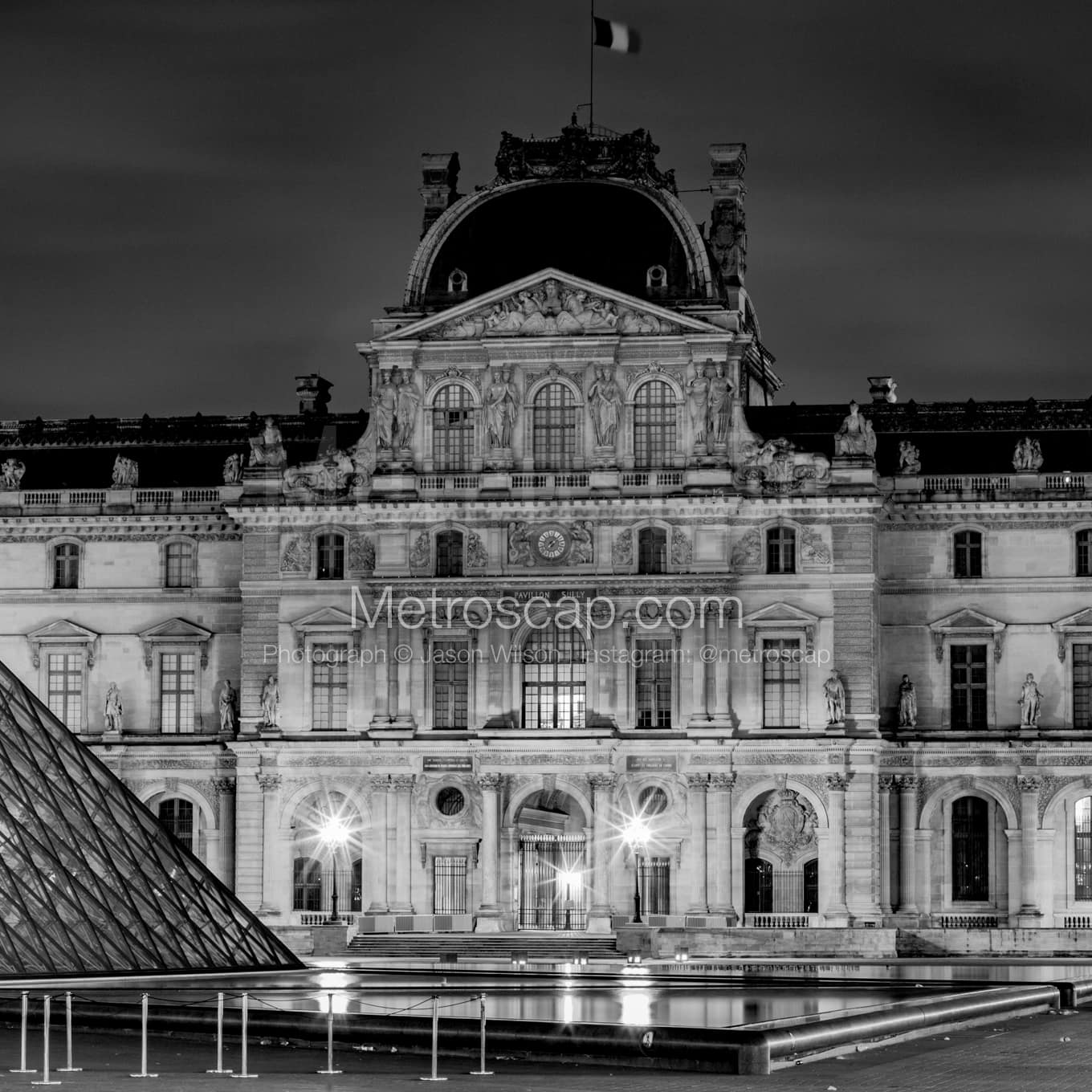 Paris Black & White Landscape Photography