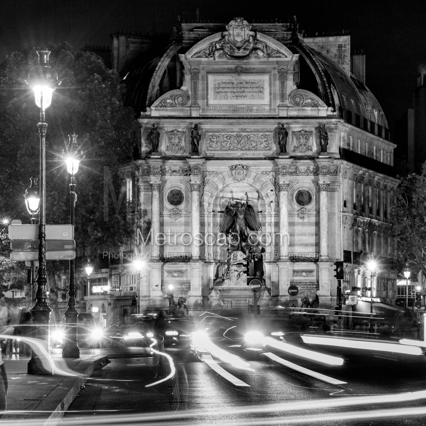 Paris Black & White Landscape Photography