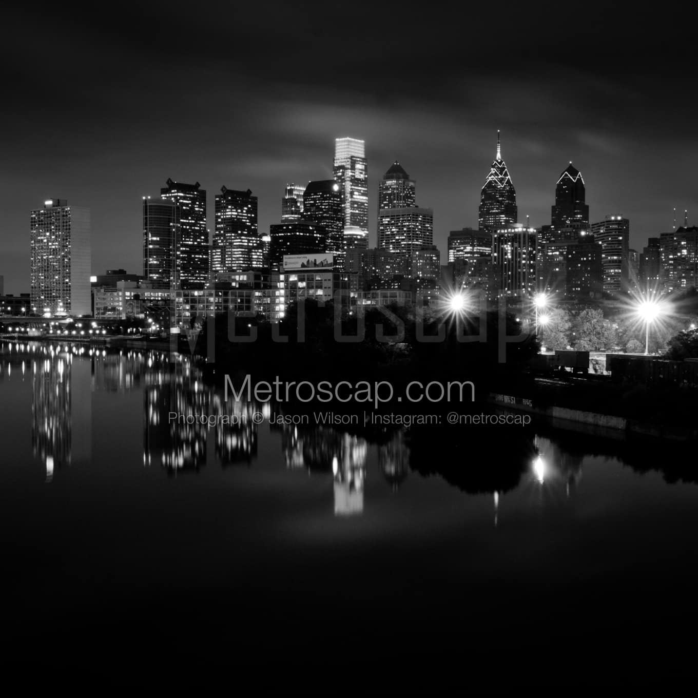 Philadelphia Black & White Landscape Photography