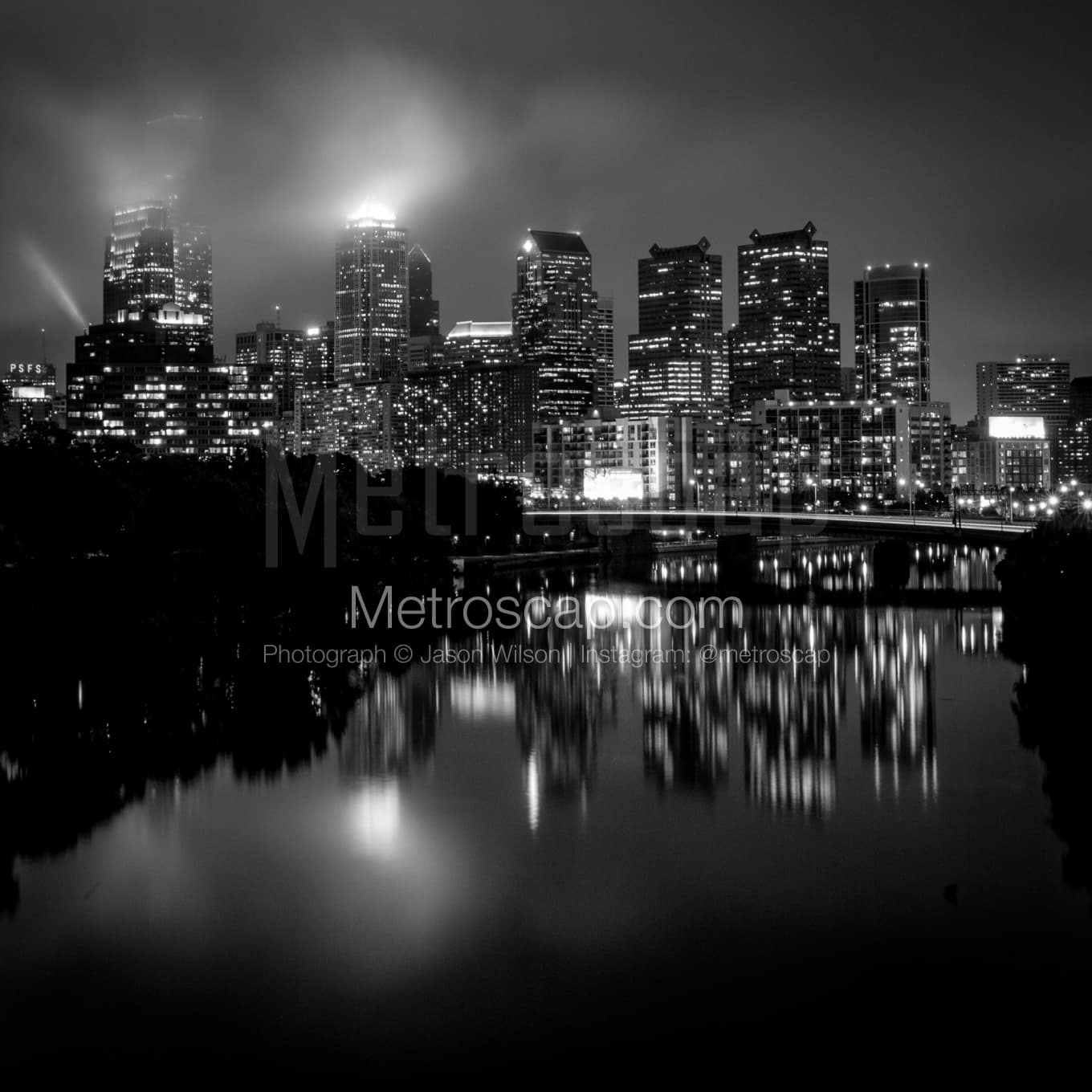 Philadelphia Black & White Landscape Photography