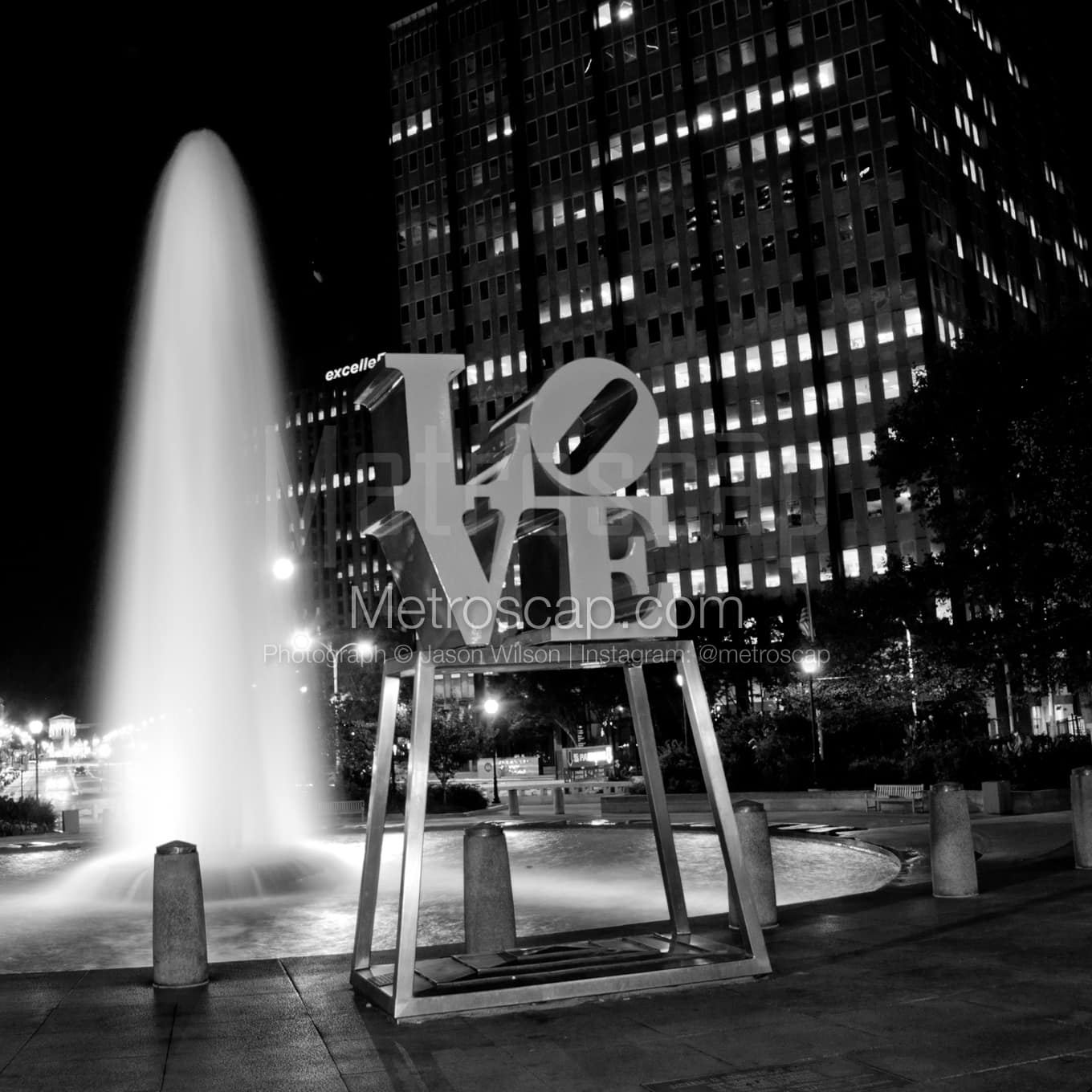 Philadelphia Black & White Landscape Photography