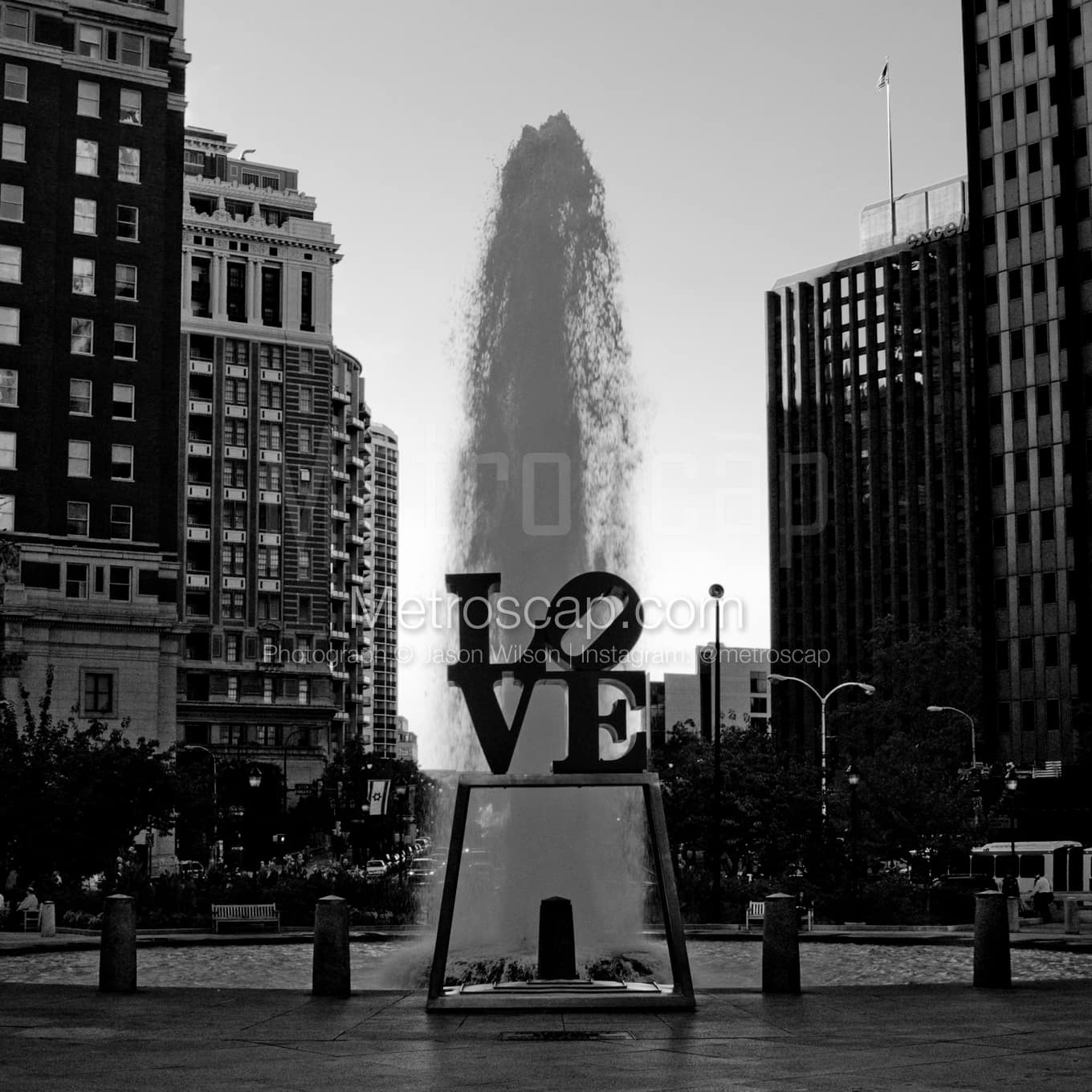 Philadelphia Black & White Landscape Photography