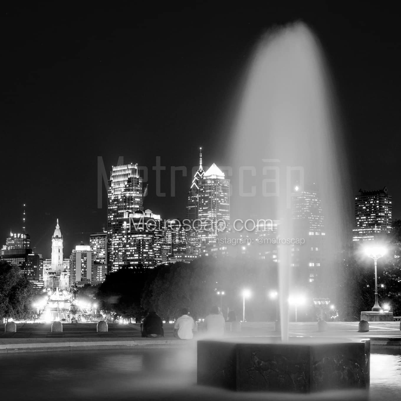 Philadelphia Black & White Landscape Photography