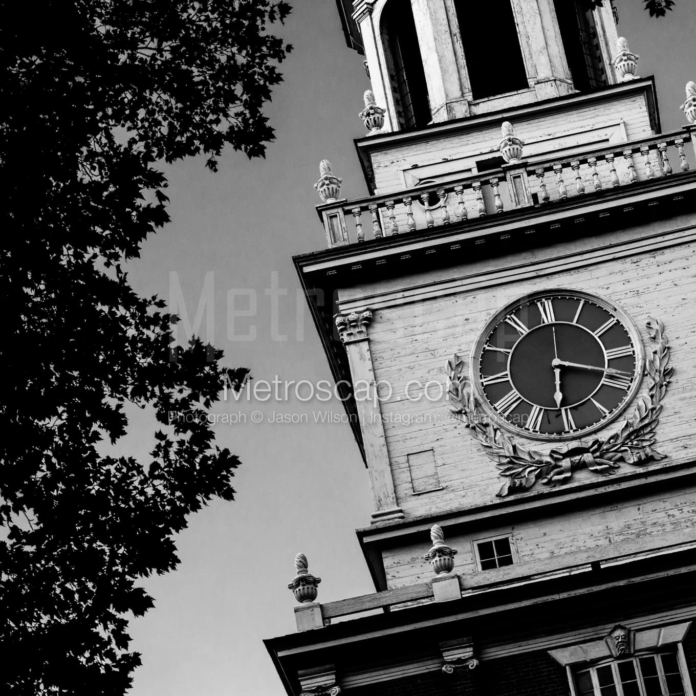 Philadelphia Black & White Landscape Photography