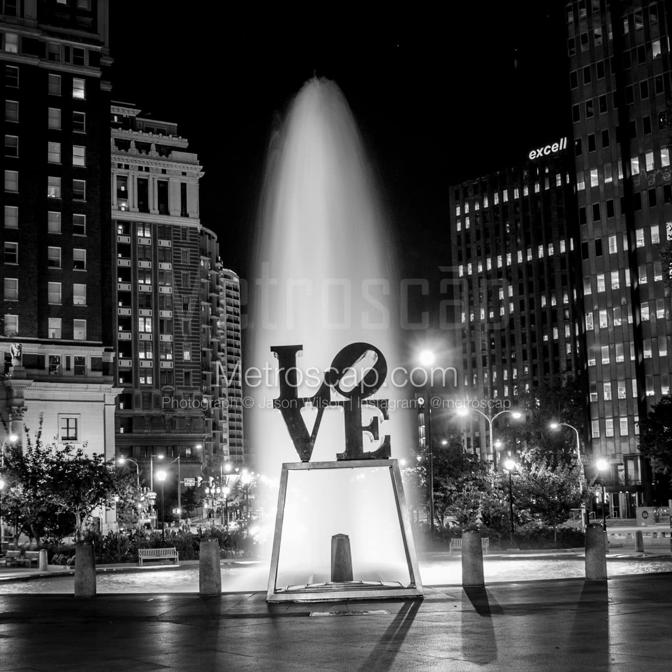 Philadelphia Black & White Landscape Photography